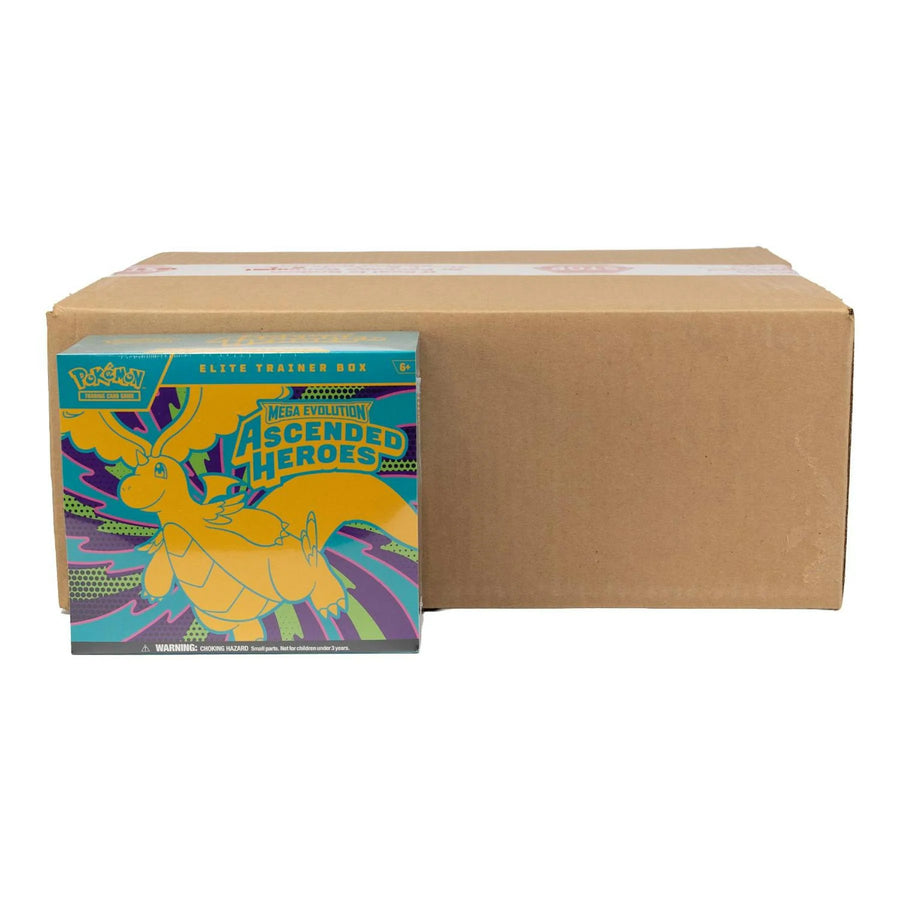 DRAFT - Pokemon Mega Evolution Ascended Heroes Elite Trainer 10-Box Case | Sealed