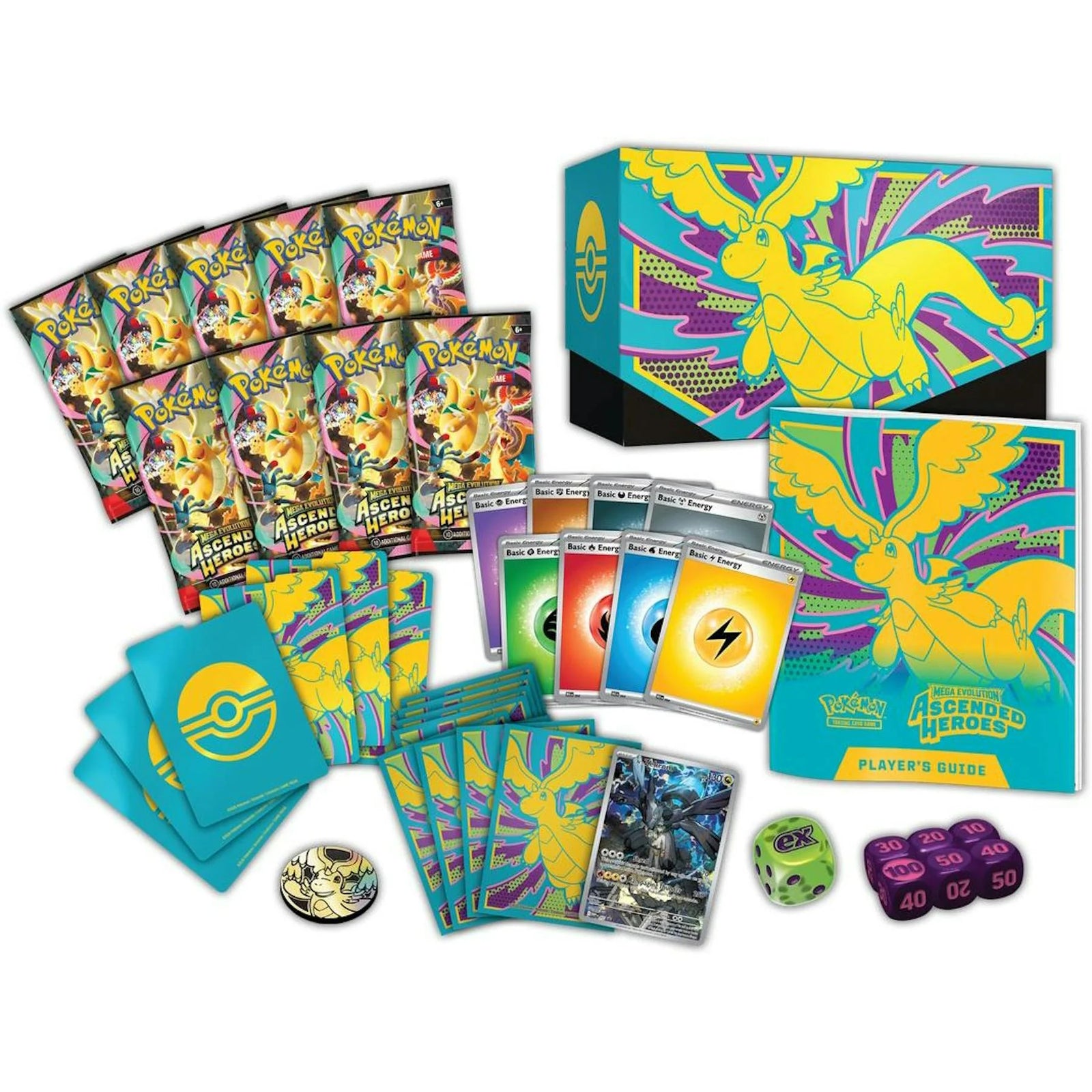 DRAFT - Pokemon Mega Evolution Ascended Heroes Elite Trainer 10-Box Case | Sealed