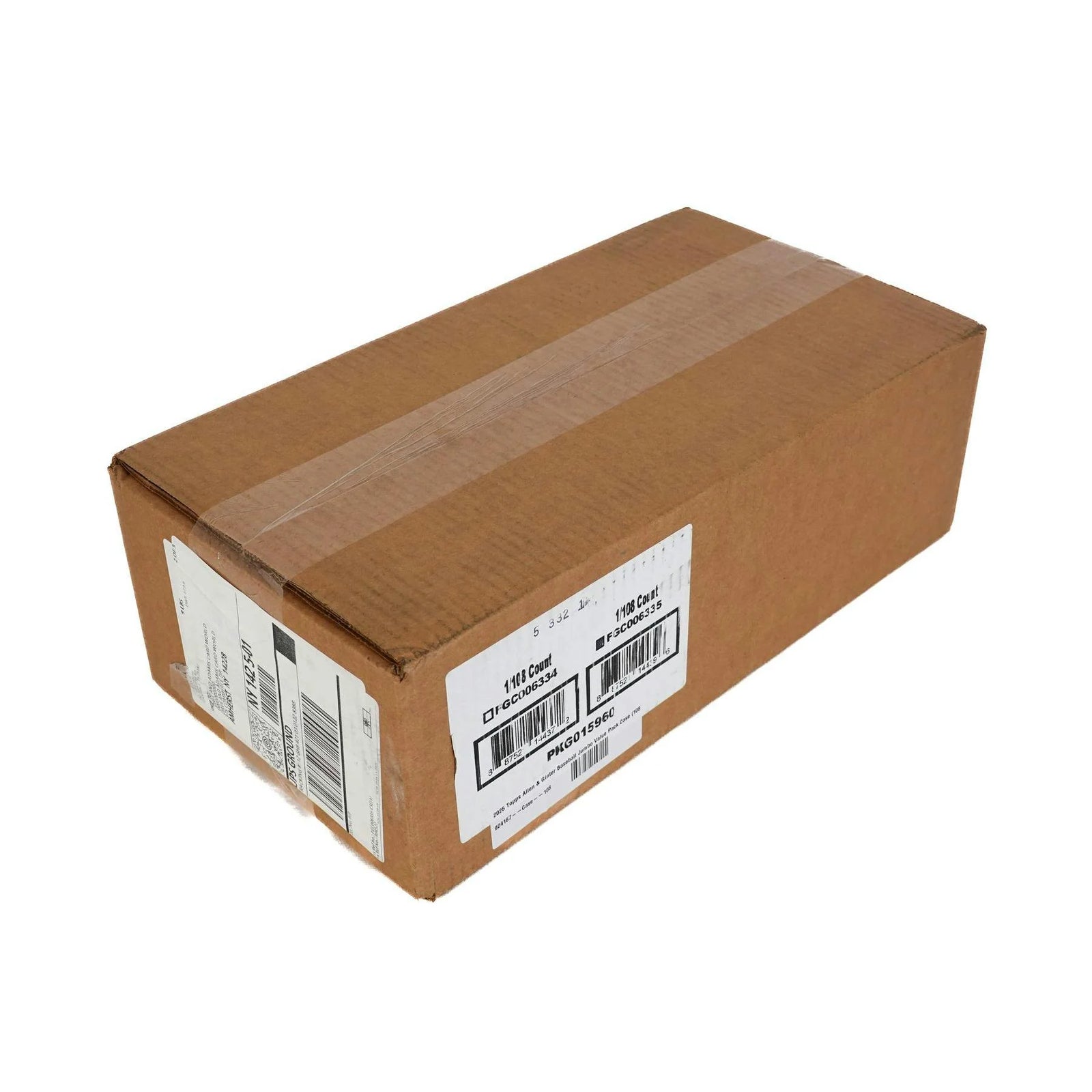 DRAFT - Just In 2025 Topps Allen & Ginter Baseball Jumbo Value Pack Case (108 Ct.)