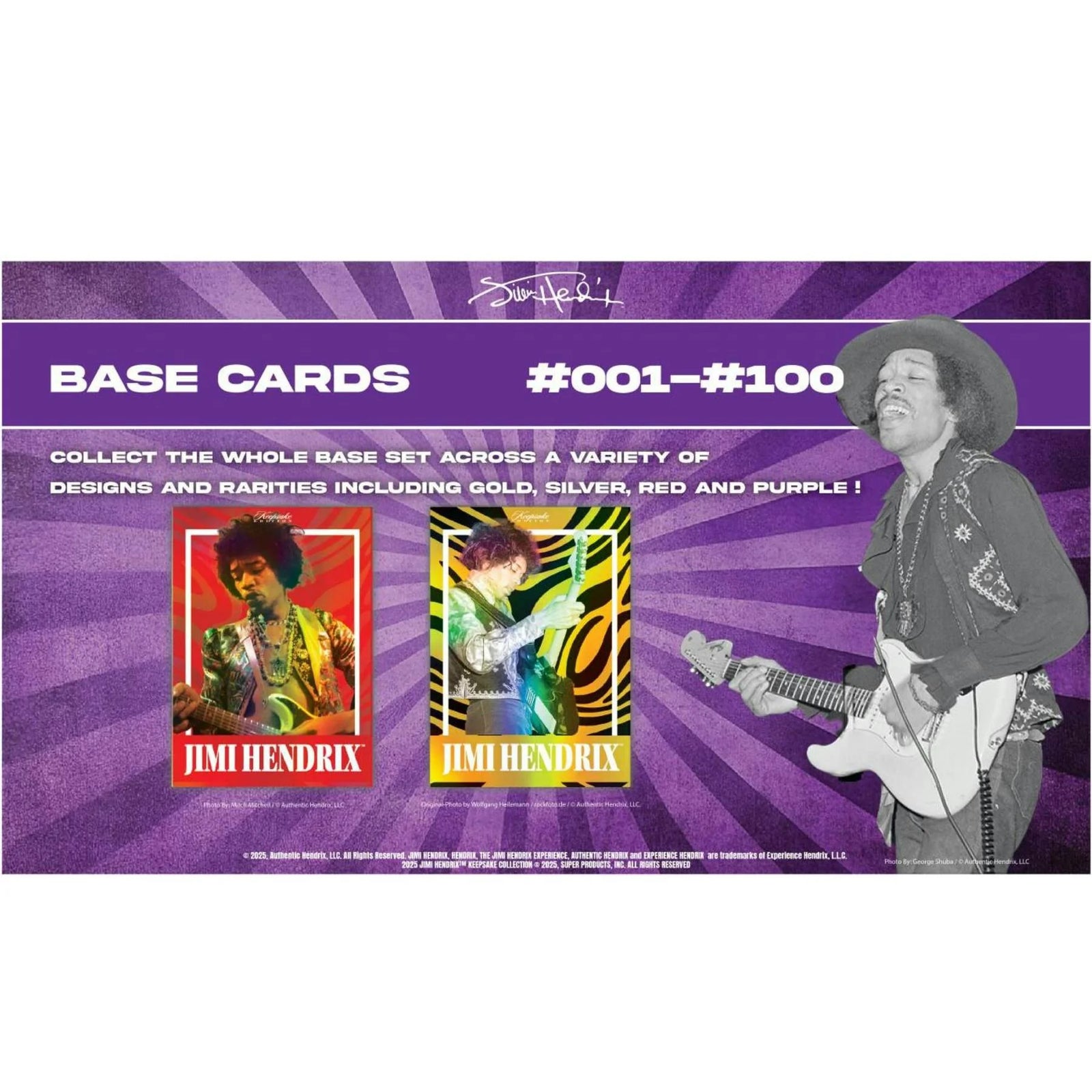 DRAFT - 2025 Jimi Hendrix Keepsake Premiere Edition Hobby 10-Box Case | SKU BVC00MWNX6