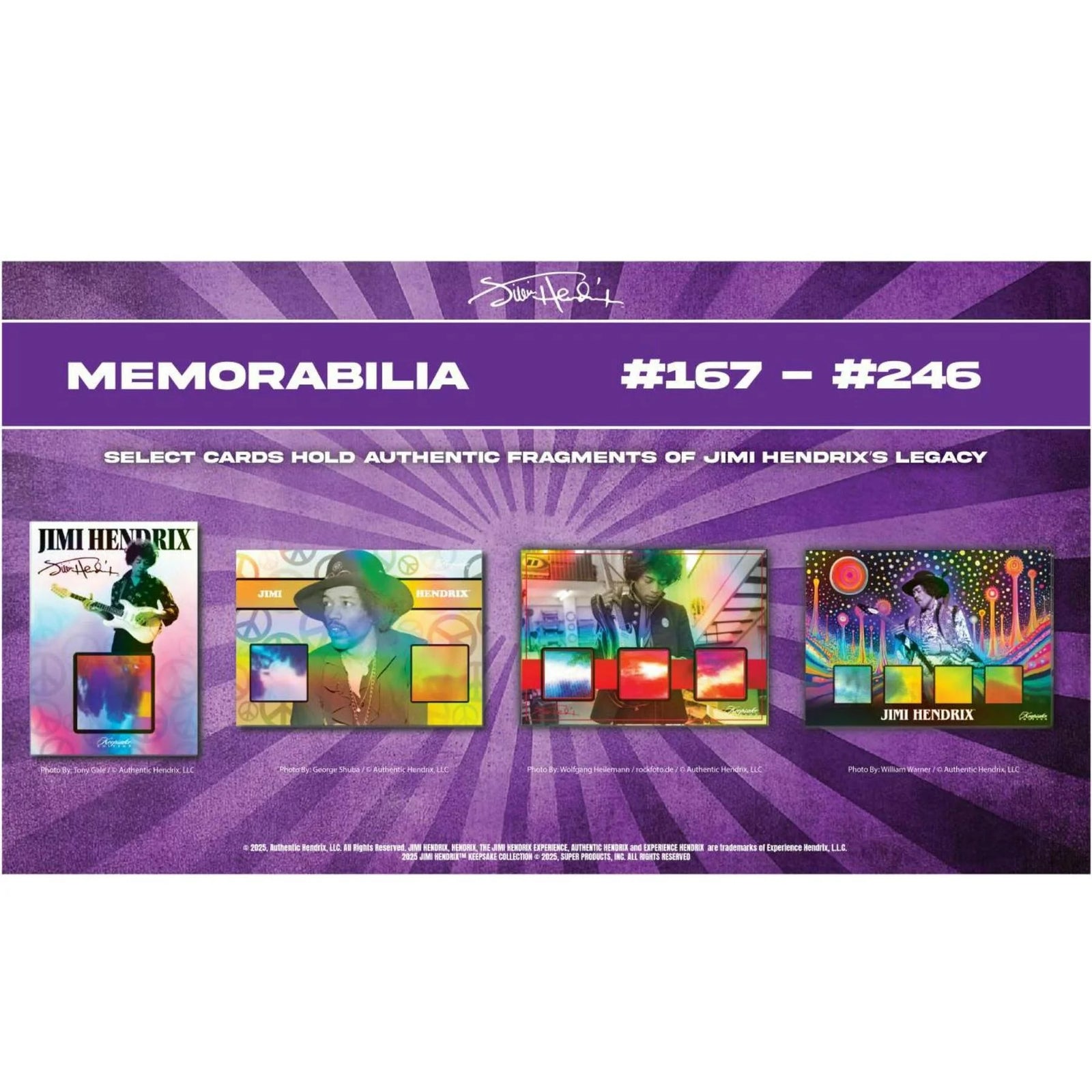 DRAFT - 2025 Jimi Hendrix Keepsake Premiere Edition Hobby 10-Box Case | SKU BVC00MWNX6