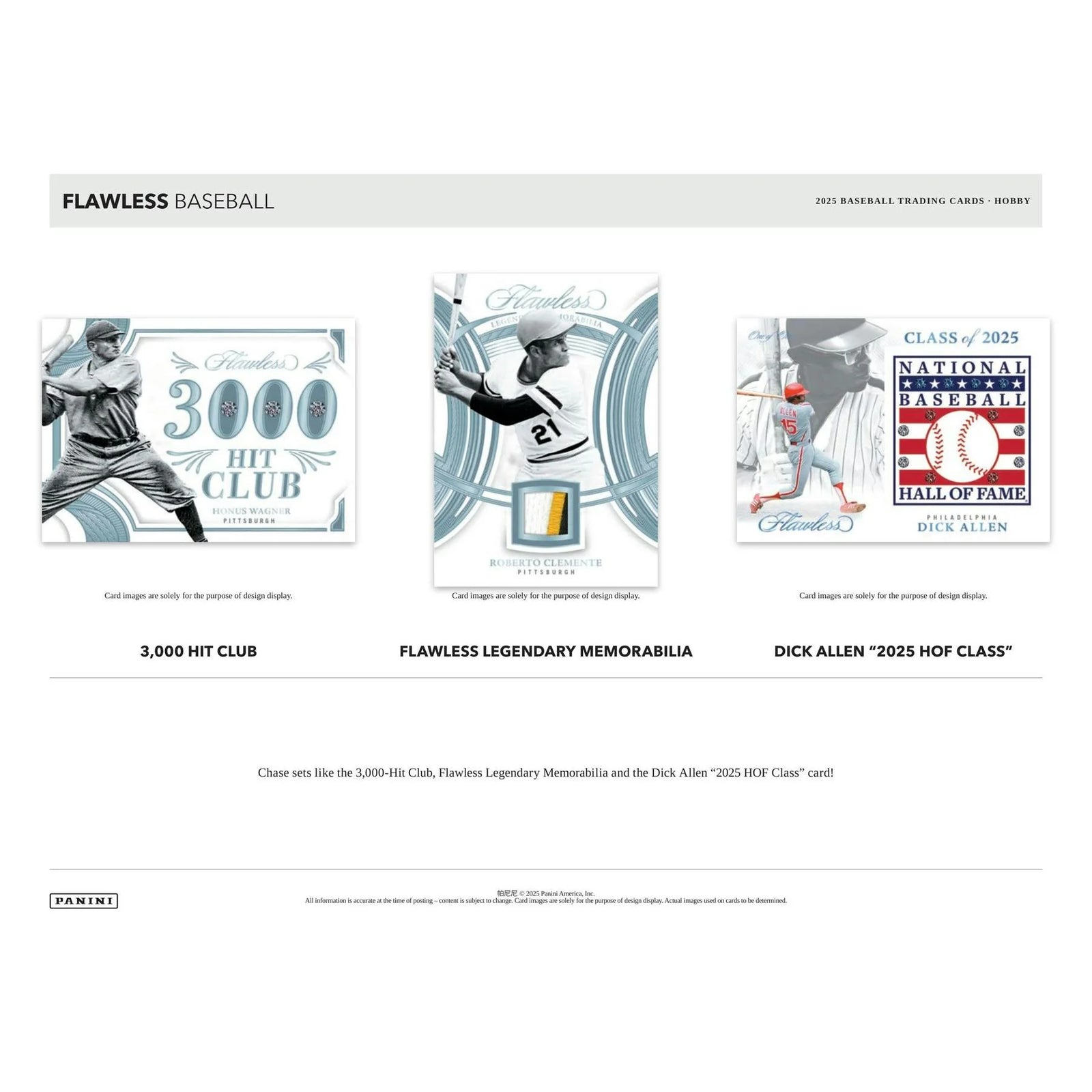 DRAFT - 2025 Panini Flawless Baseball Hobby Box
