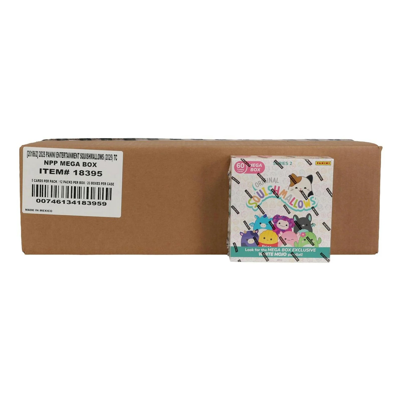 DRAFT - Panini Squishmallows Series 2 Mega 20-Box Case | 2025