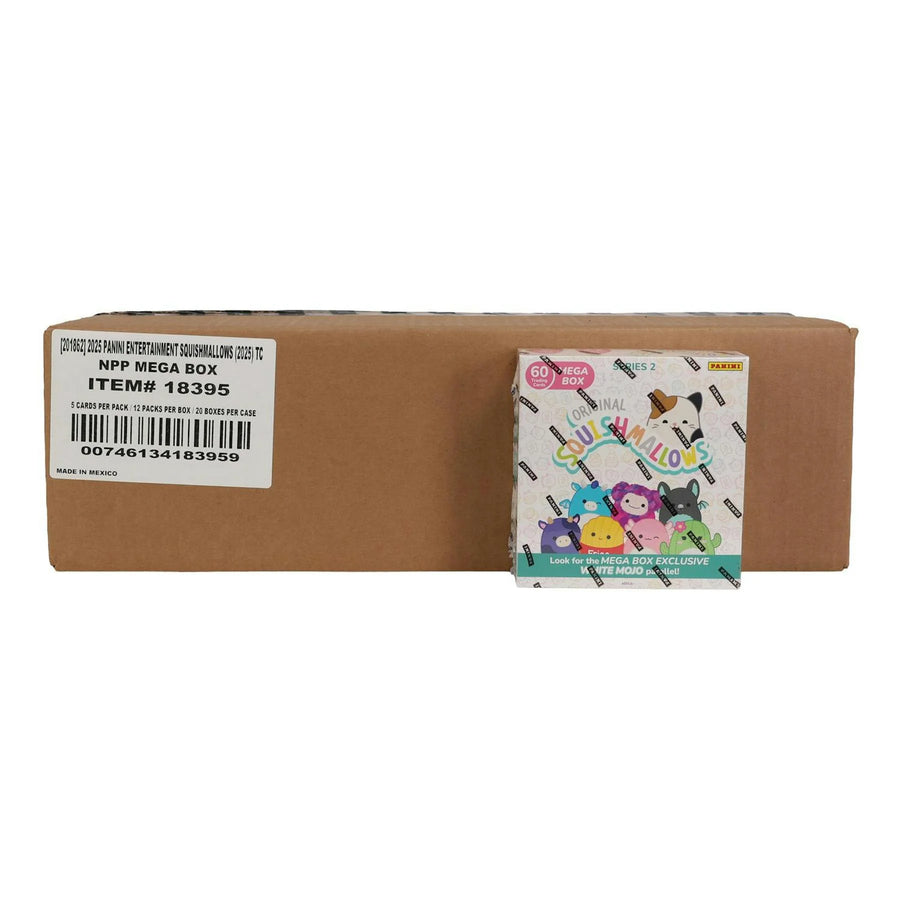 DRAFT - Panini Squishmallows Series 2 Mega 20-Box Case | 2025
