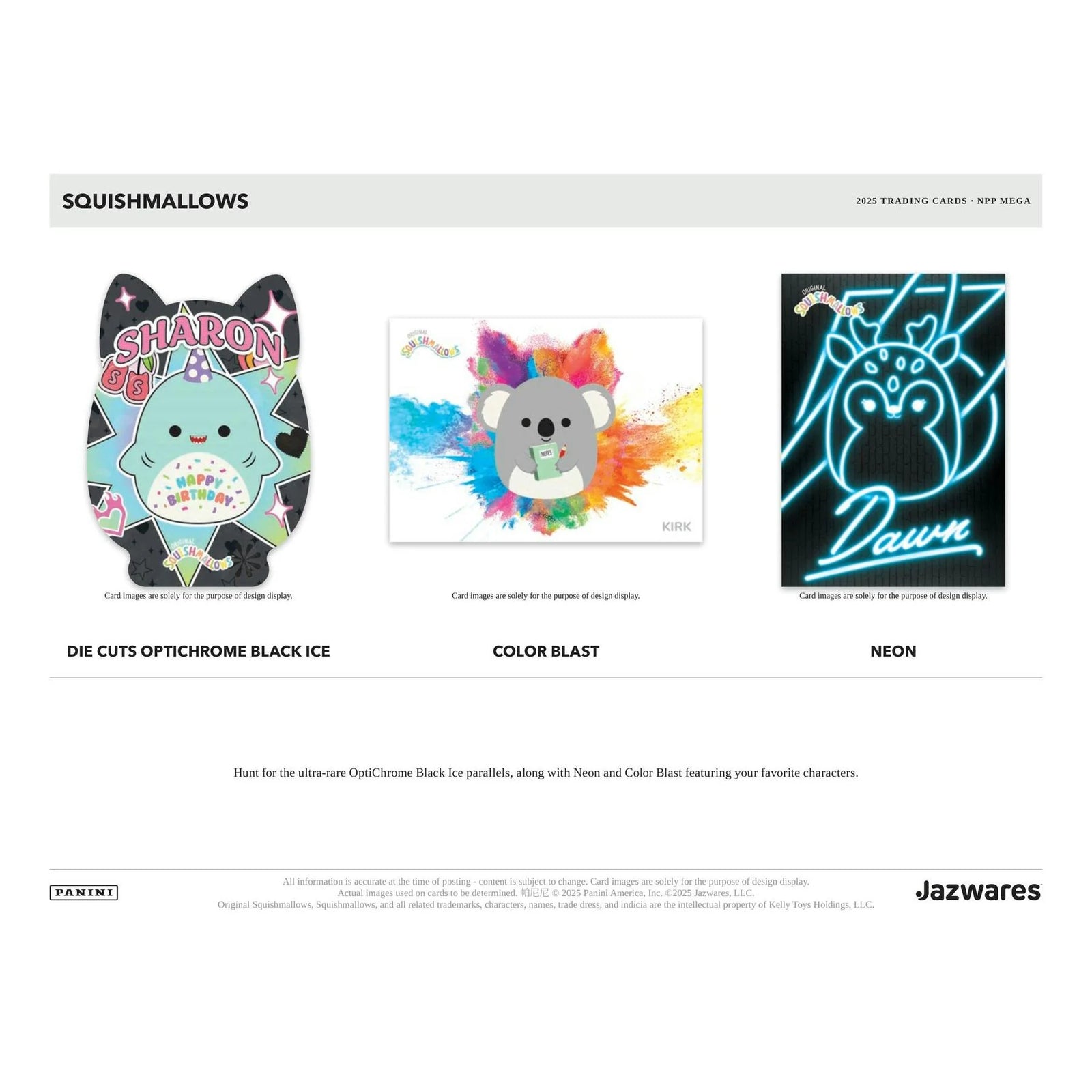 DRAFT - Panini Squishmallows Series 2 Mega 20-Box Case | 2025