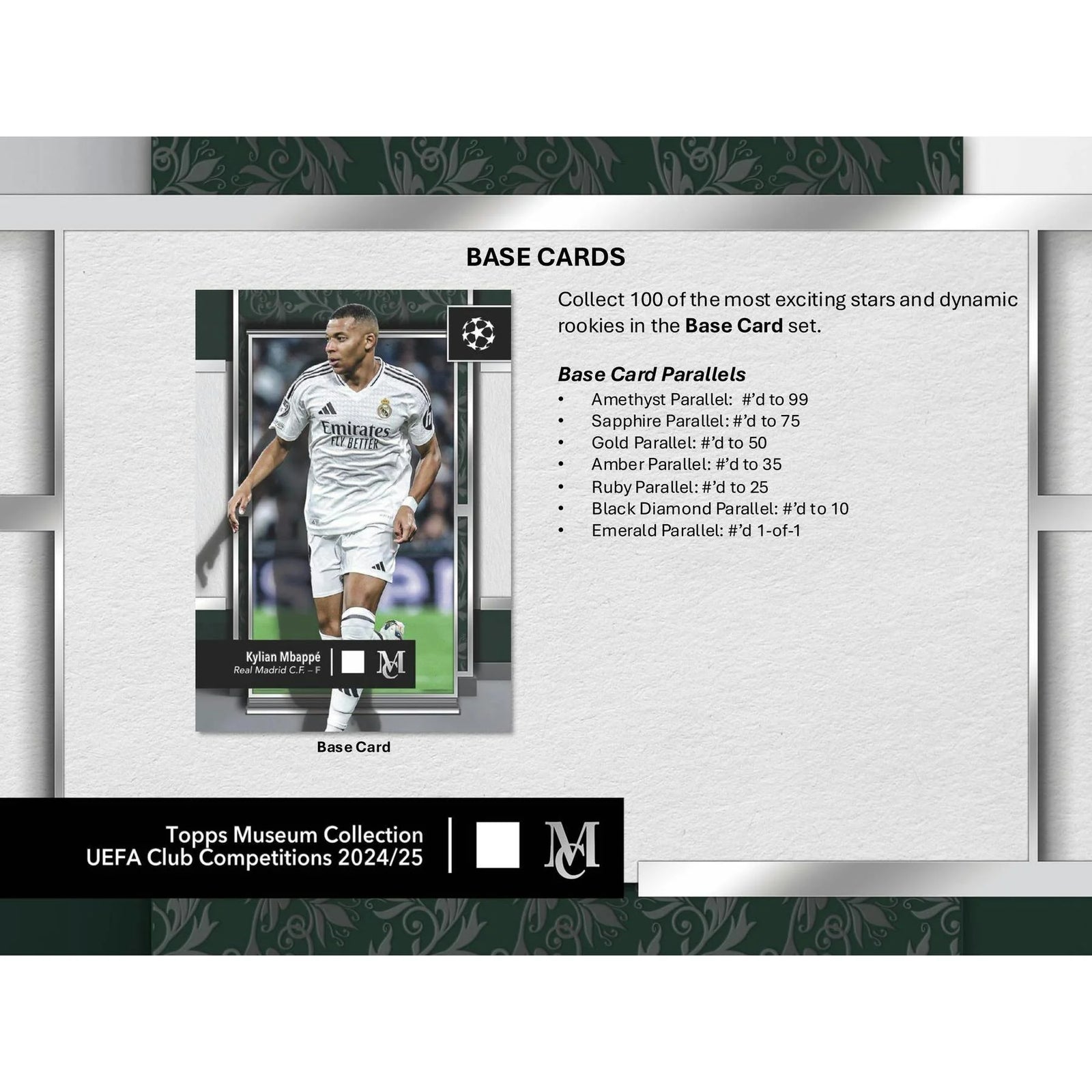 DRAFT - 2024/25 Topps UEFA Club Competitions Museum Collection Hobby Box