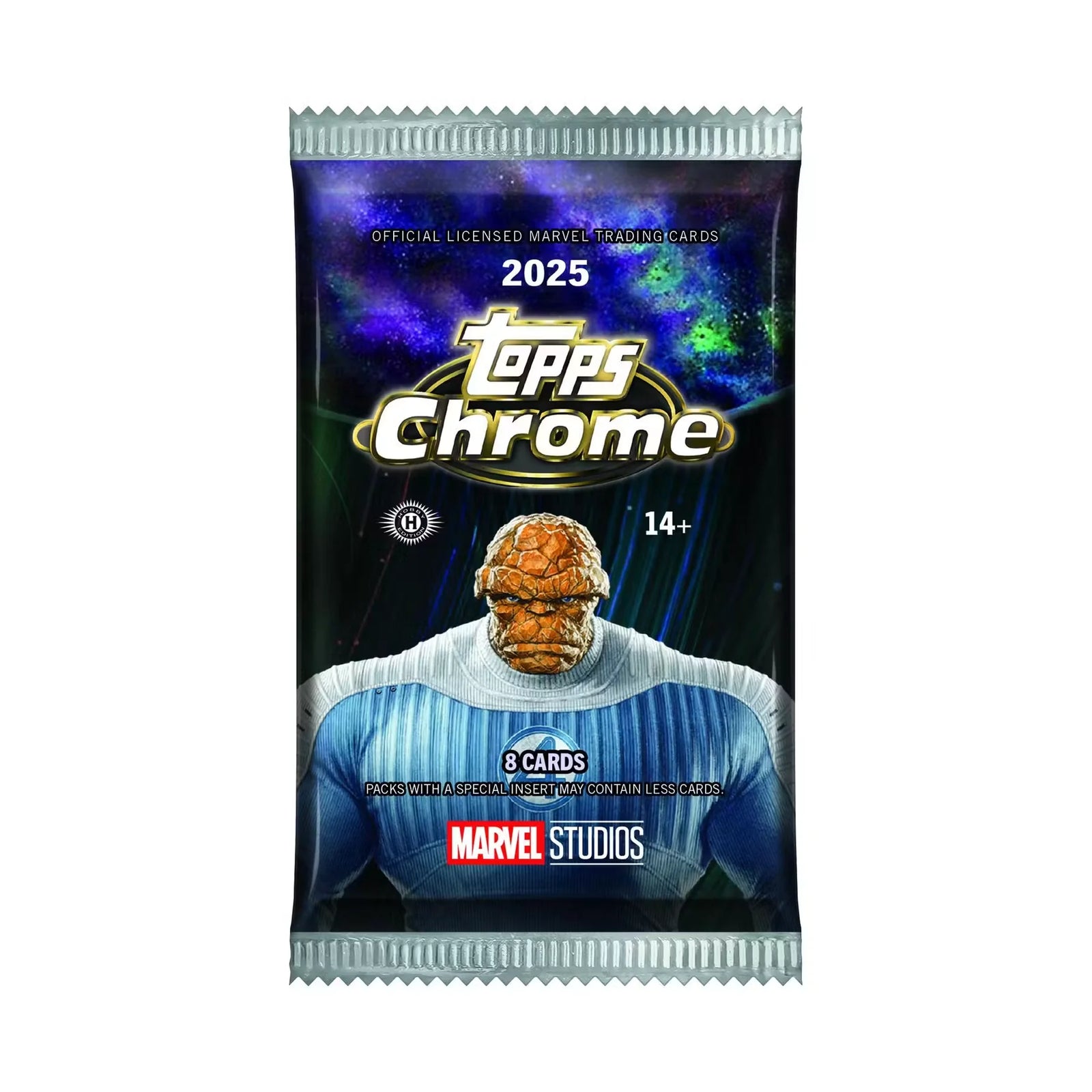 DRAFT - 2025 Topps Marvel Studios Chrome Hobby 8-Box Case | SKU BVC10NDQAJ