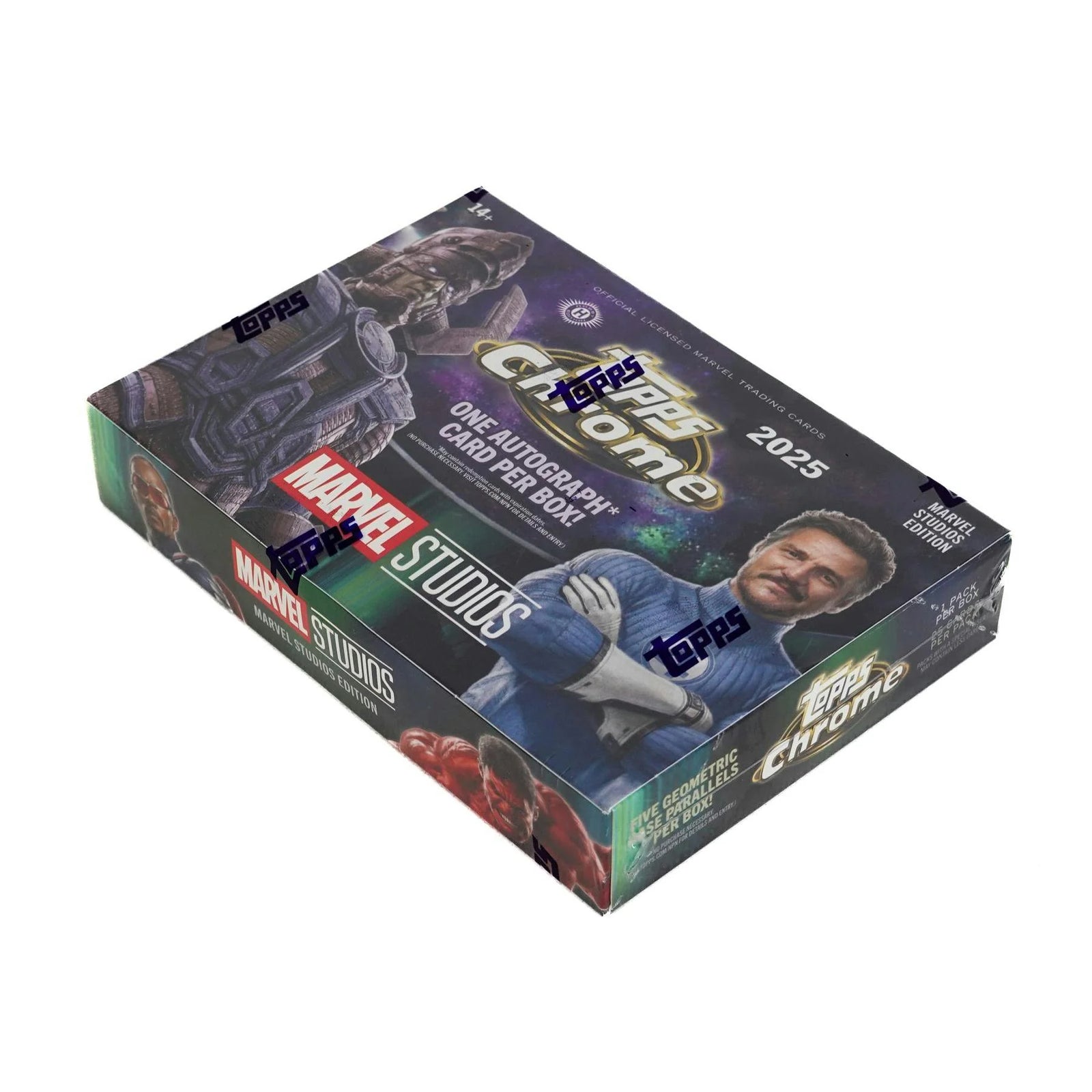 DRAFT - 2025 Topps Marvel Studios Chrome Delight Box | Sealed