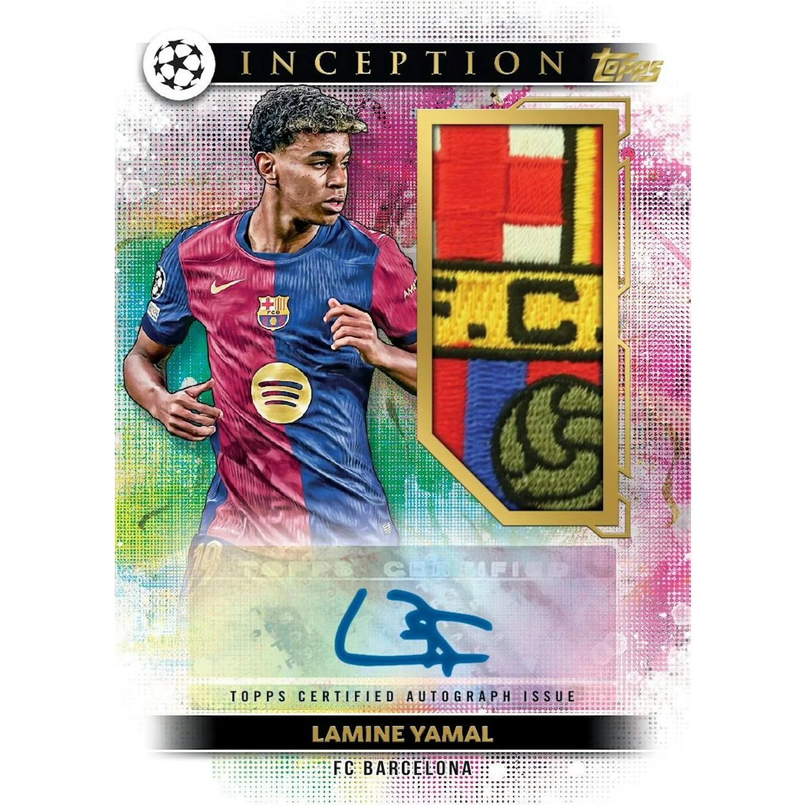 DRAFT - Just In 2024/25 Topps Inception UEFA Club Competitions Soccer Hobby 12-Box Case