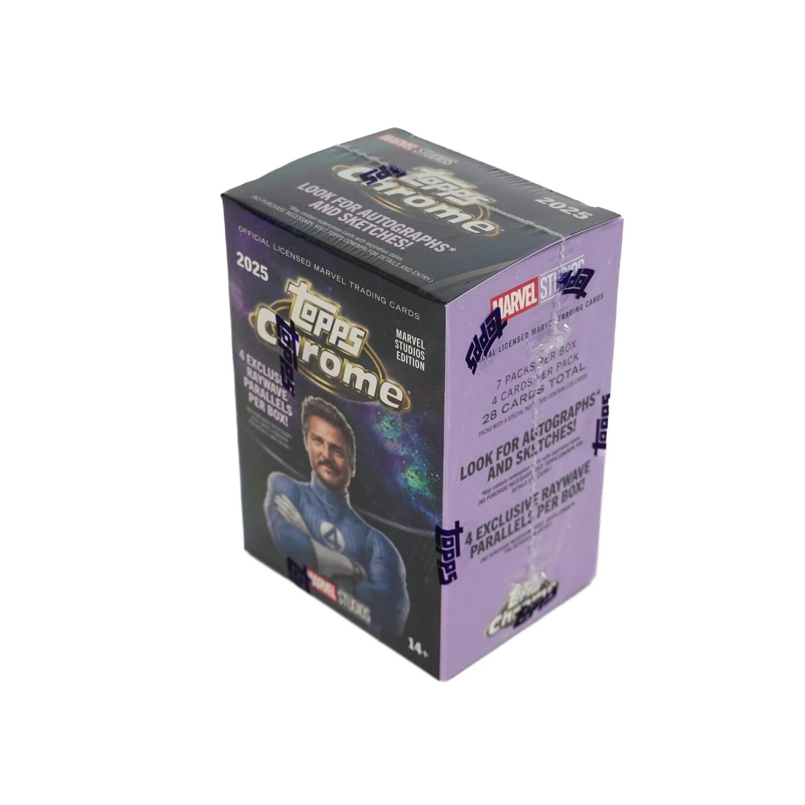 DRAFT - 2025 Topps Marvel Studios Chrome Blaster Box | dacardworld:BVC30IOJV3