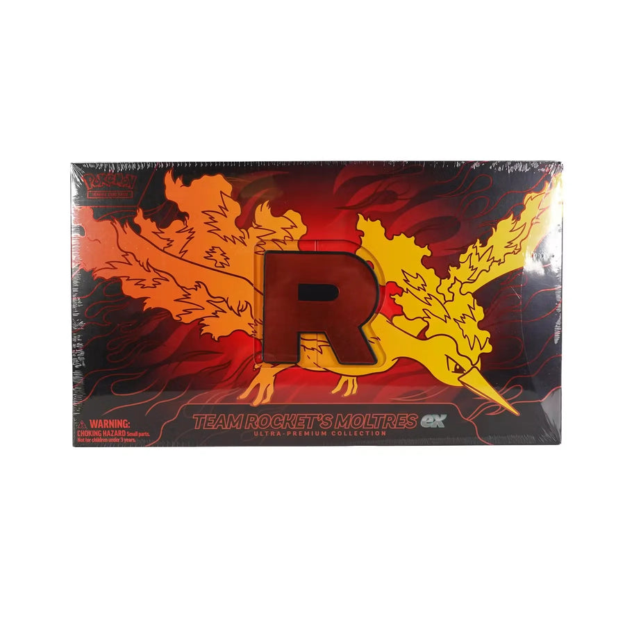 DRAFT - Pokemon Team Rocket's Moltres ex Ultra Premium Collection Box | Sealed