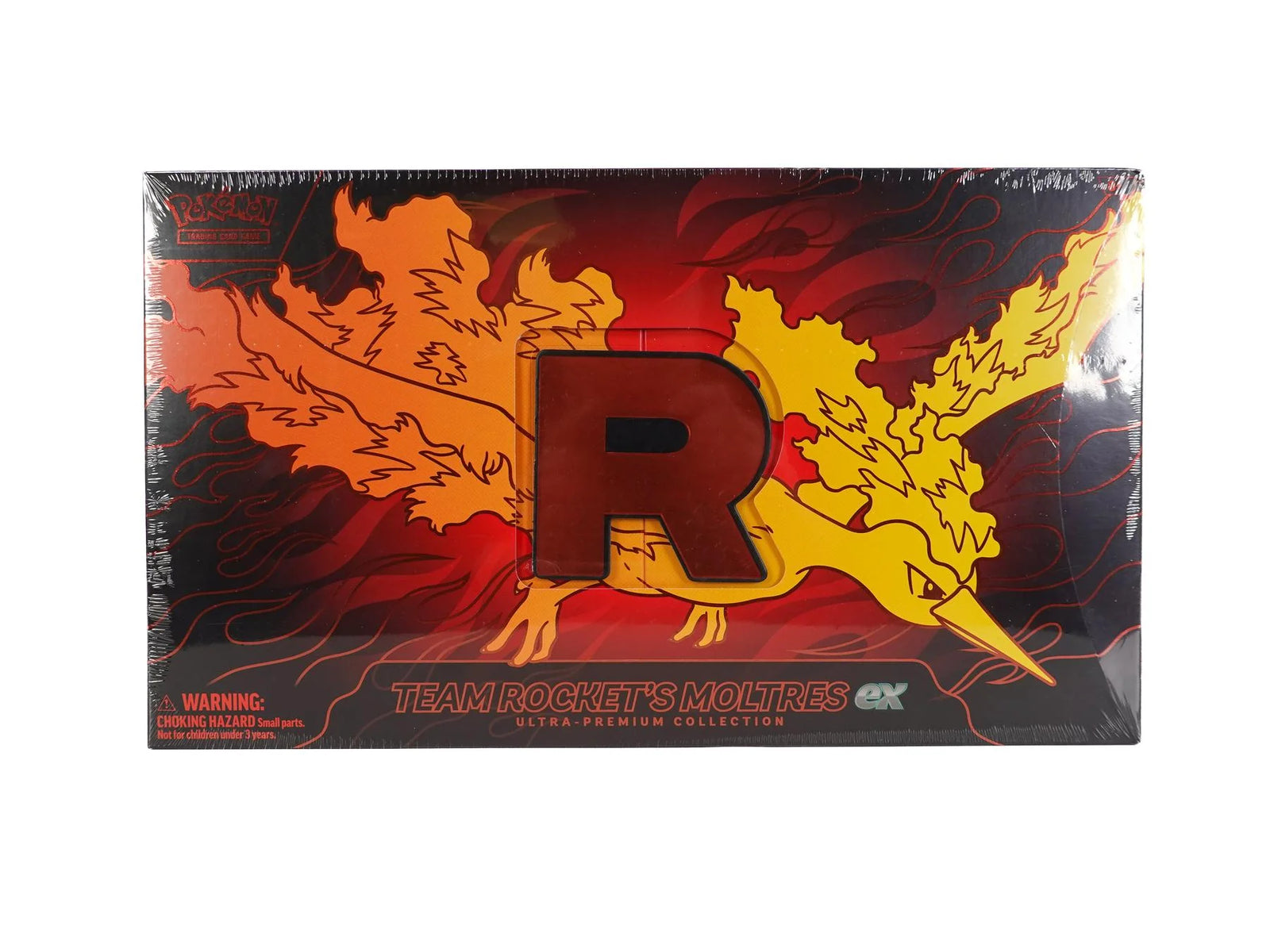 DRAFT - Pokemon Team Rocket's Moltres ex Ultra Premium Collection Box | Sealed