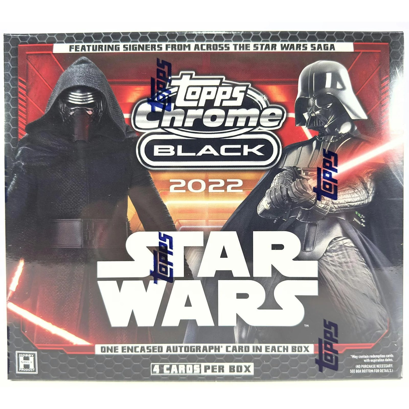 DRAFT - 2022 Topps Star Wars Chrome Black Hobby Box | dacardworld:BVC60RV5SS