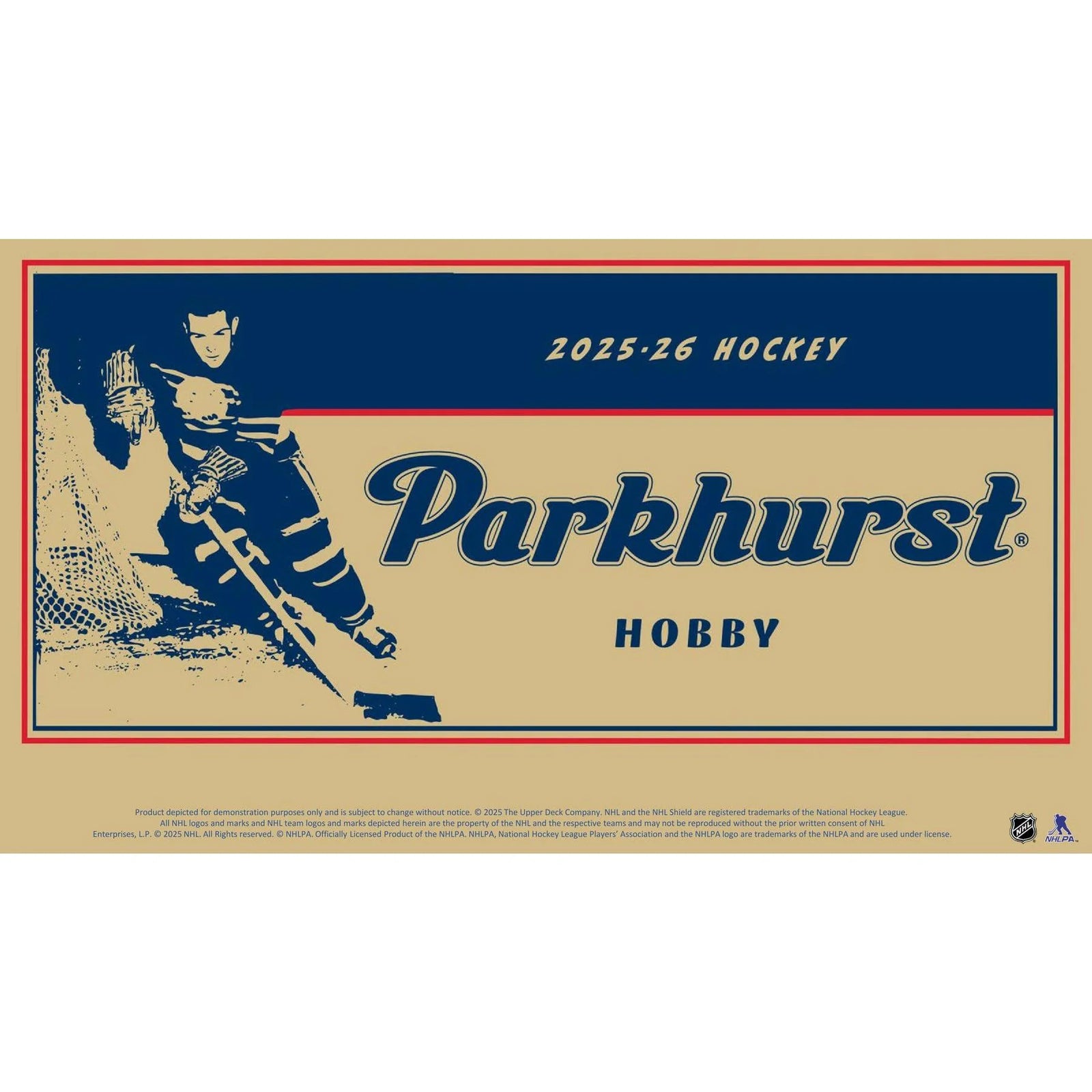DRAFT - Presell 2025/26 Upper Deck Parkhurst Hockey Hobby 12-Box Case (Presell) Releases Jul. 1st, 2026