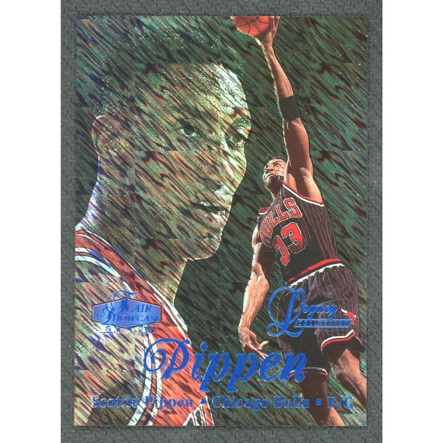 Scottie Pippen 1998 Flair Showcase Card | Row 1 Legacy/100