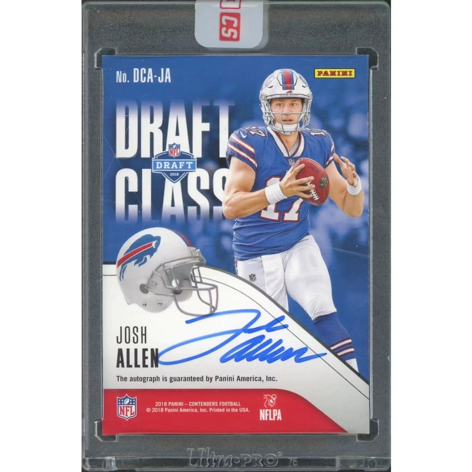 Josh Allen 2018 Panini Contenders Draft Class Dual Auto Card |/49