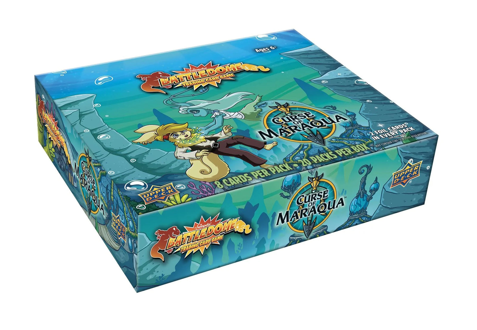 DRAFT - Neopets Battledome TCG Curse of Maraqua Booster 12-Box Case | Presell