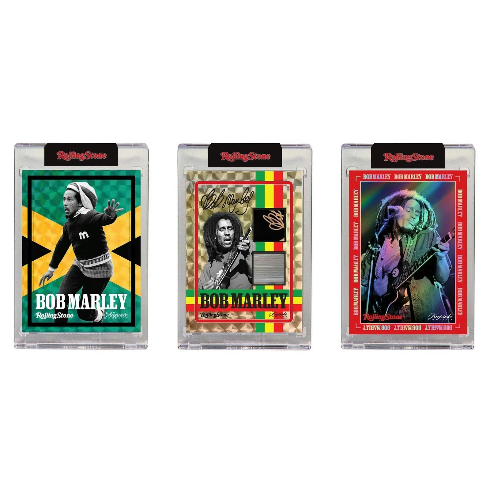 DRAFT - Bob Marley Keepsake Trading Cards | 2025 Rolling Stone Premiere Collection 6-Box Case