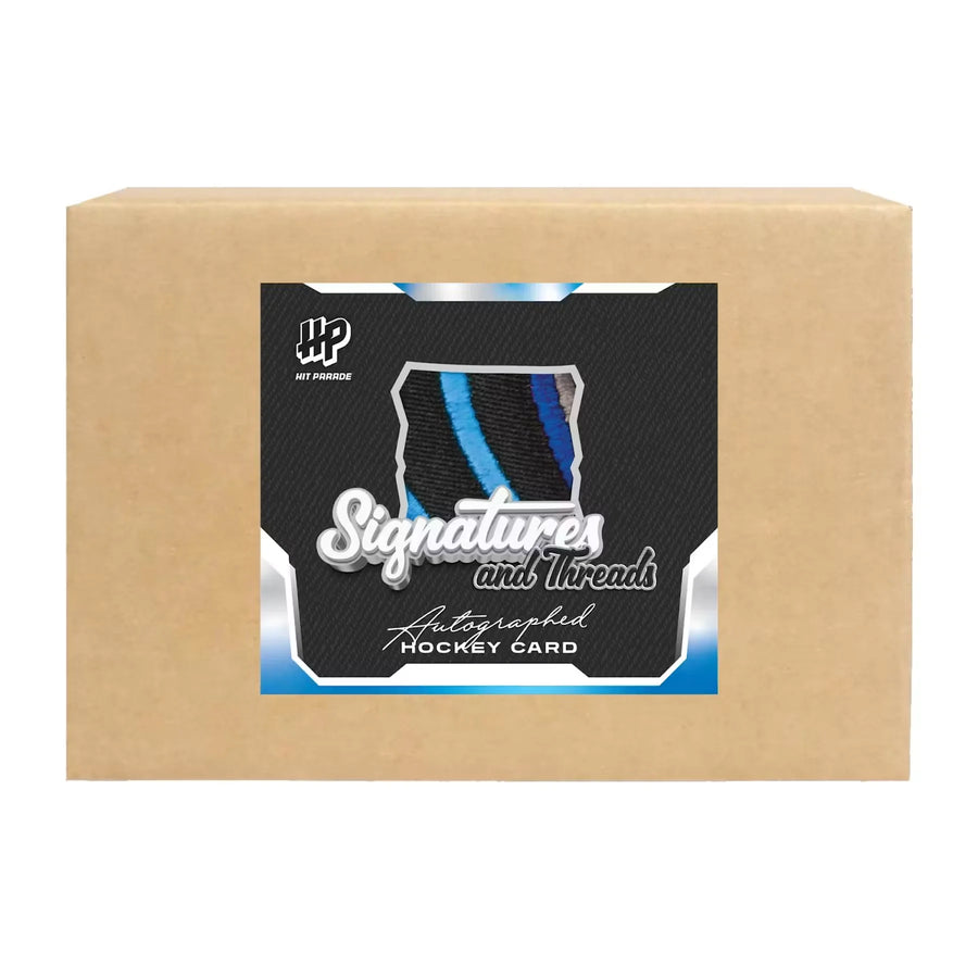 2025-26 Hit Parade Hockey Card Signatures & Threads Hobby 10-Box Case