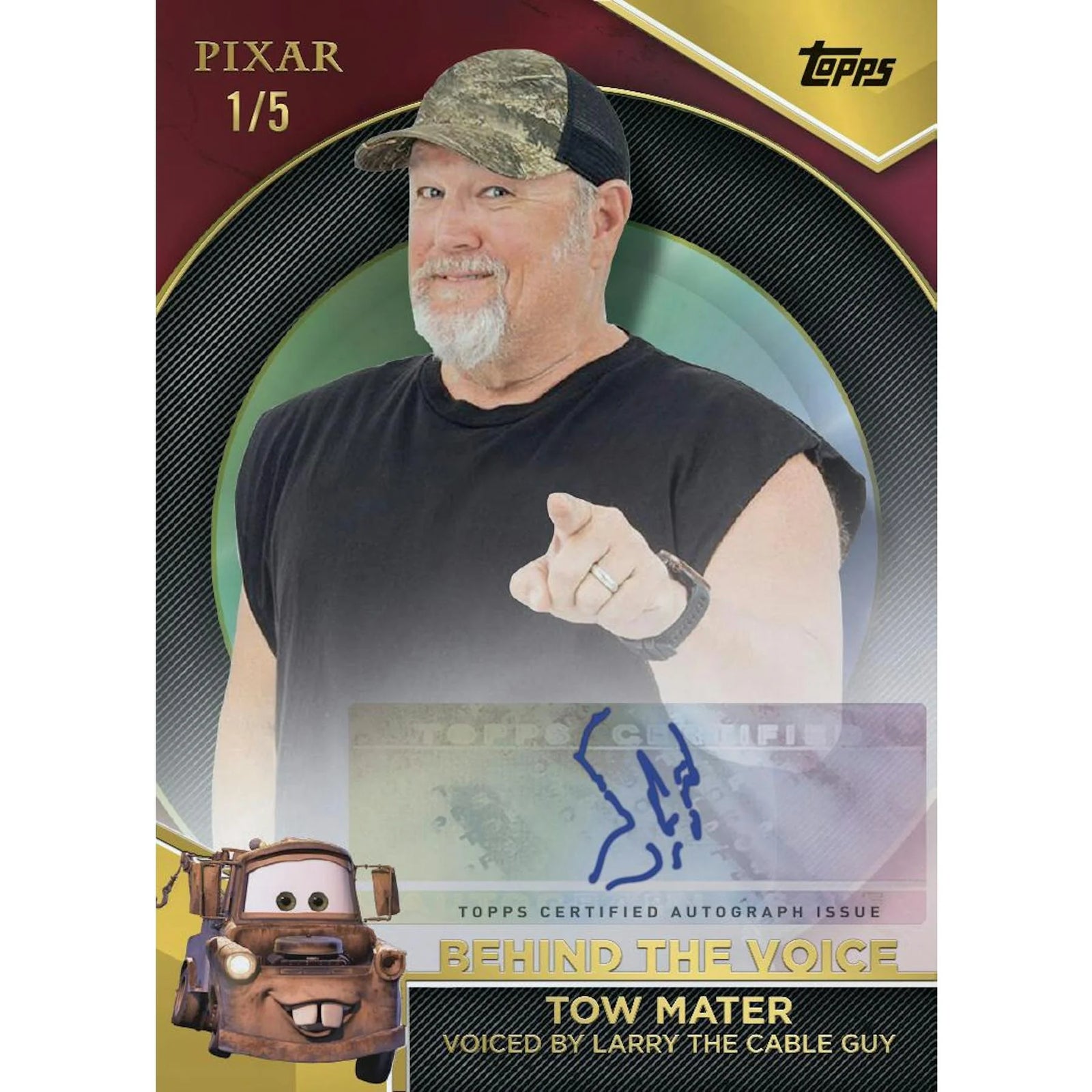 DRAFT - 2025 Topps Pixar Gold Hobby Box | Entertainment Cards