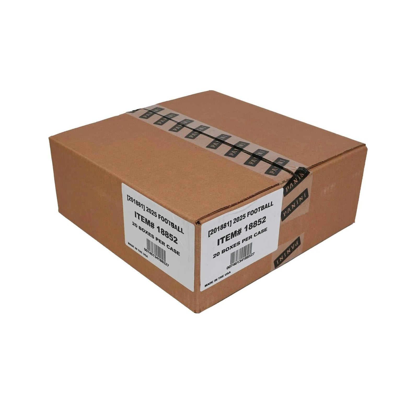 DRAFT - New 2025 Panini Donruss Optic Football Blaster Hobby 20-Box Case (Blue Scope Parallels!)