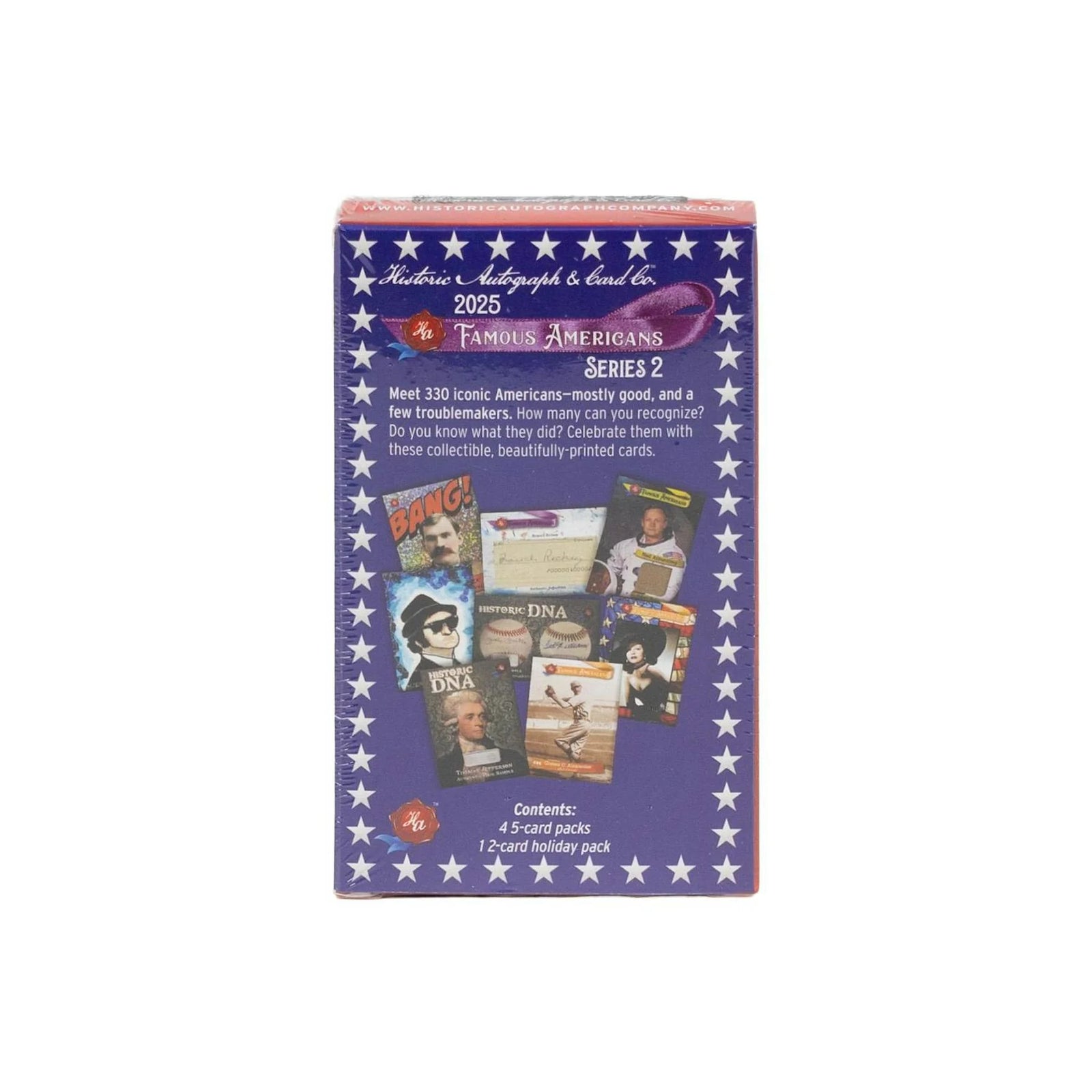 DRAFT - 2025 Historic Autographs Famous Americans Series 2 Hobby Box | dacardworld:BVCA0NFDBJ