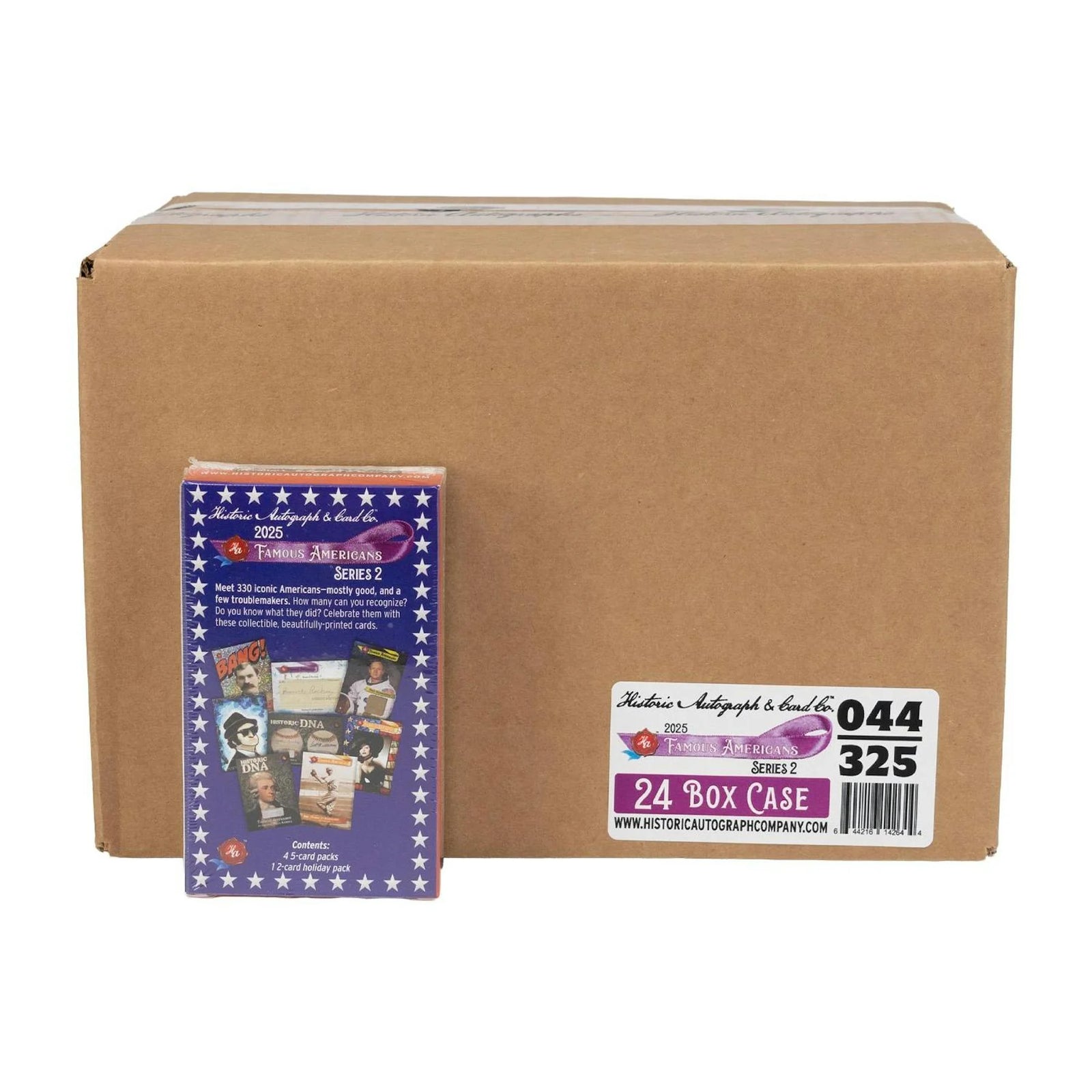 DRAFT - Historic Autographs Famous Americans Series 2 Hobby 24-Box Case