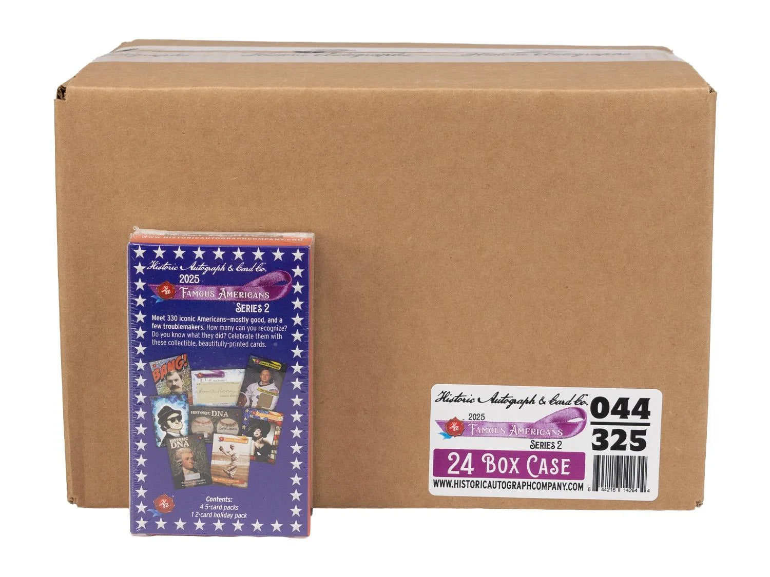 DRAFT - Historic Autographs Famous Americans Series 2 Hobby 24-Box Case
