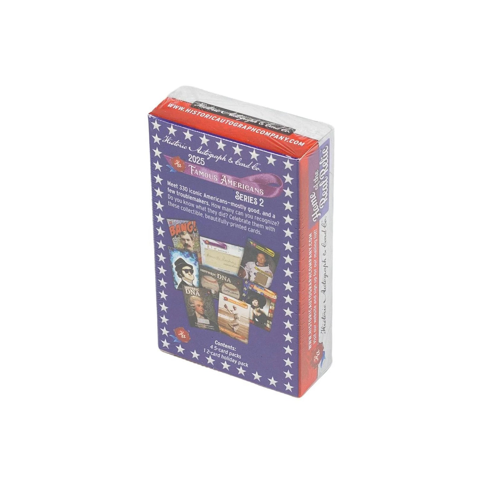 DRAFT - Historic Autographs Famous Americans Series 2 Hobby 24-Box Case