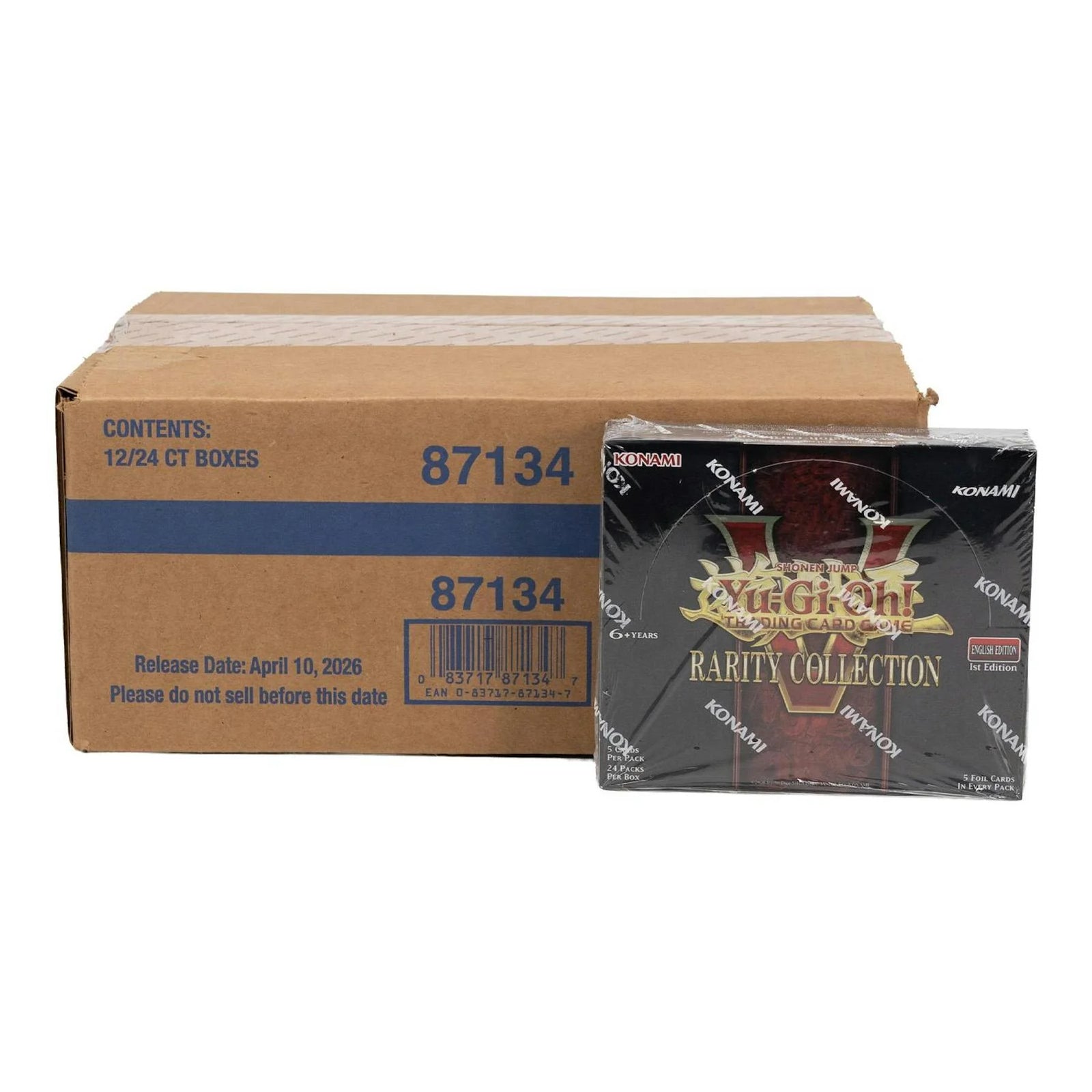 DRAFT - Yu-Gi-Oh Rarity Collection V Booster 12-Box Case | Sealed