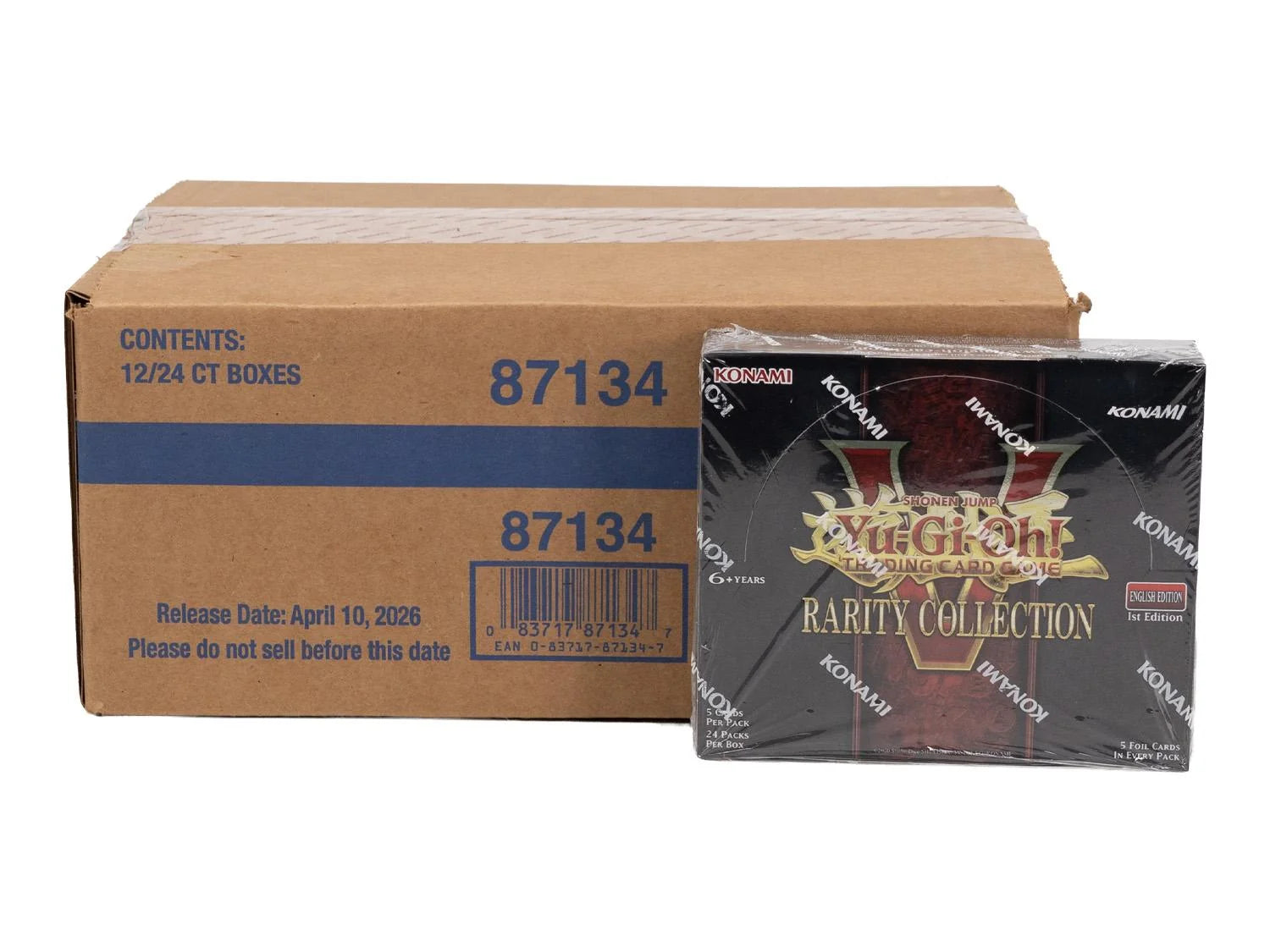 DRAFT - Yu-Gi-Oh Rarity Collection V Booster 12-Box Case | Sealed