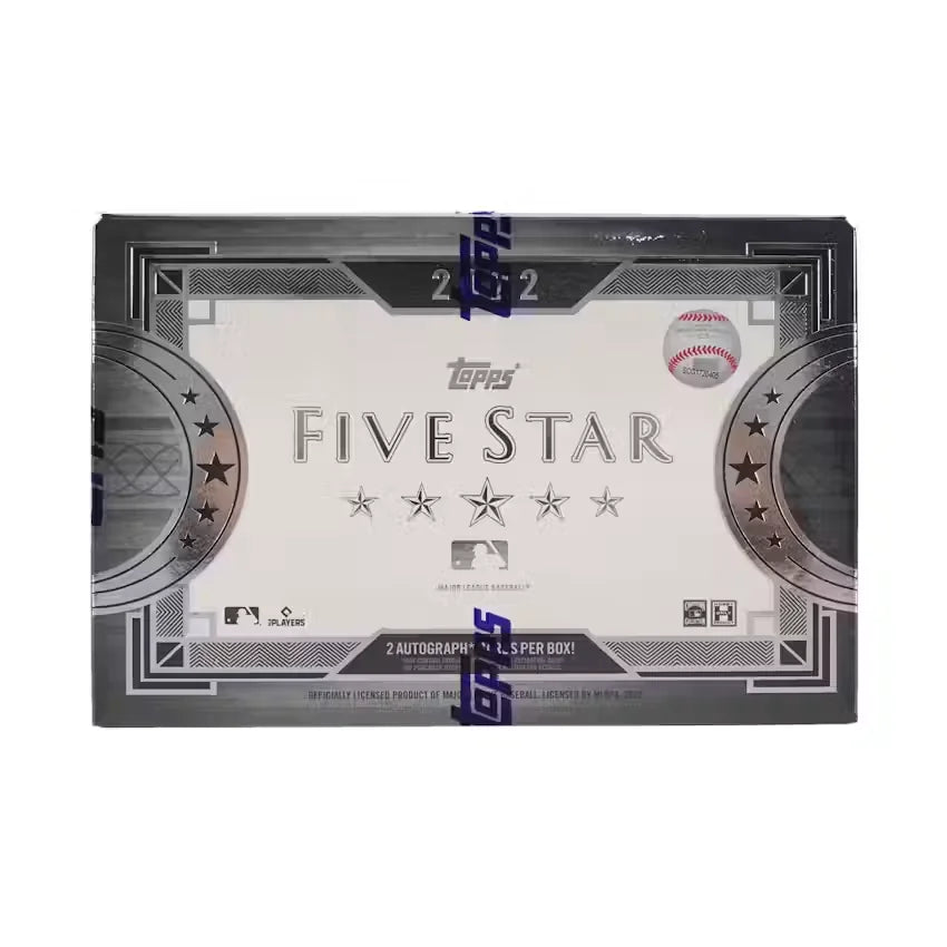 2022 Topps Five Star Baseball Hobby Box (Ships Sealed Only)