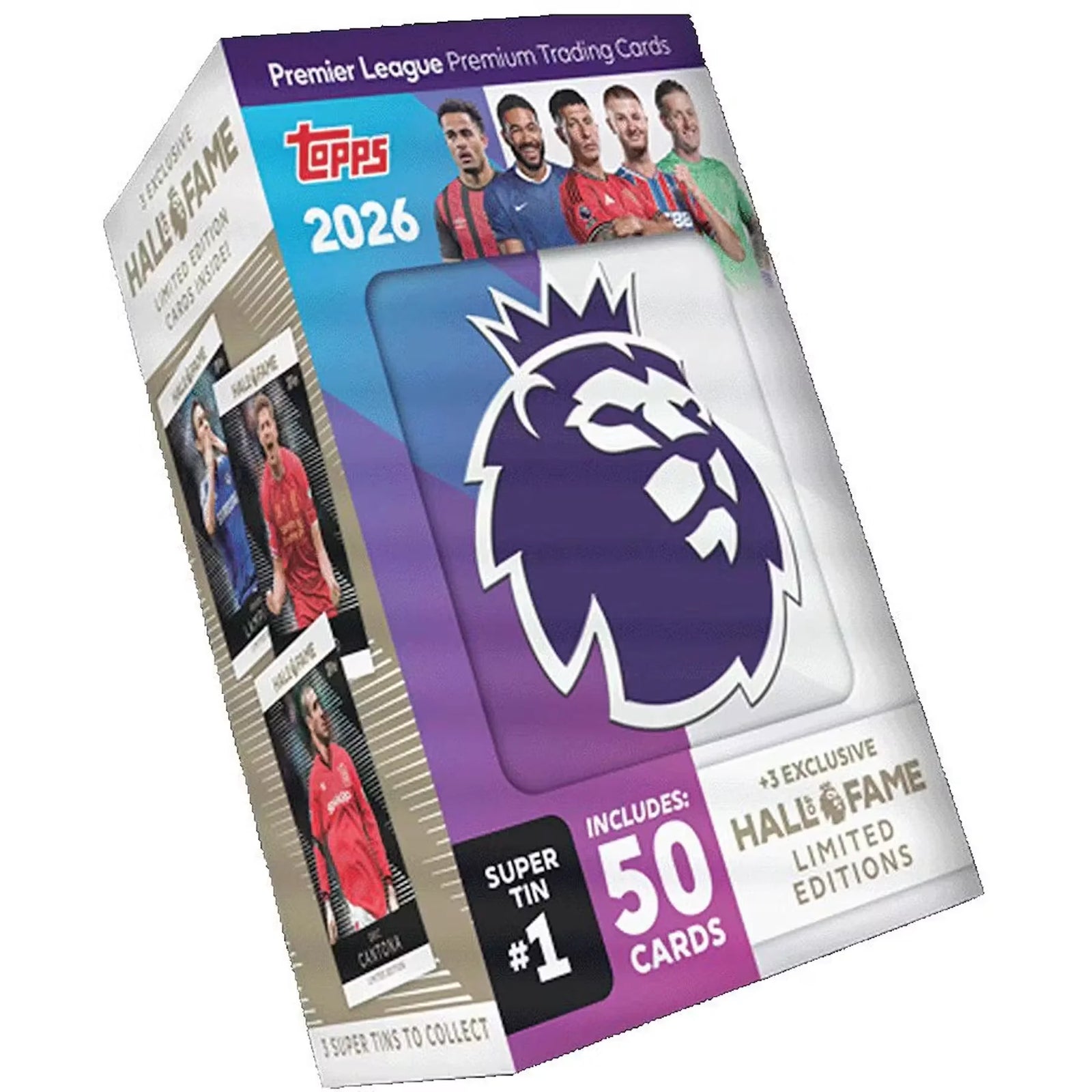 DRAFT - 2026 Topps Premier League EPL Soccer Super 6-Tin Box