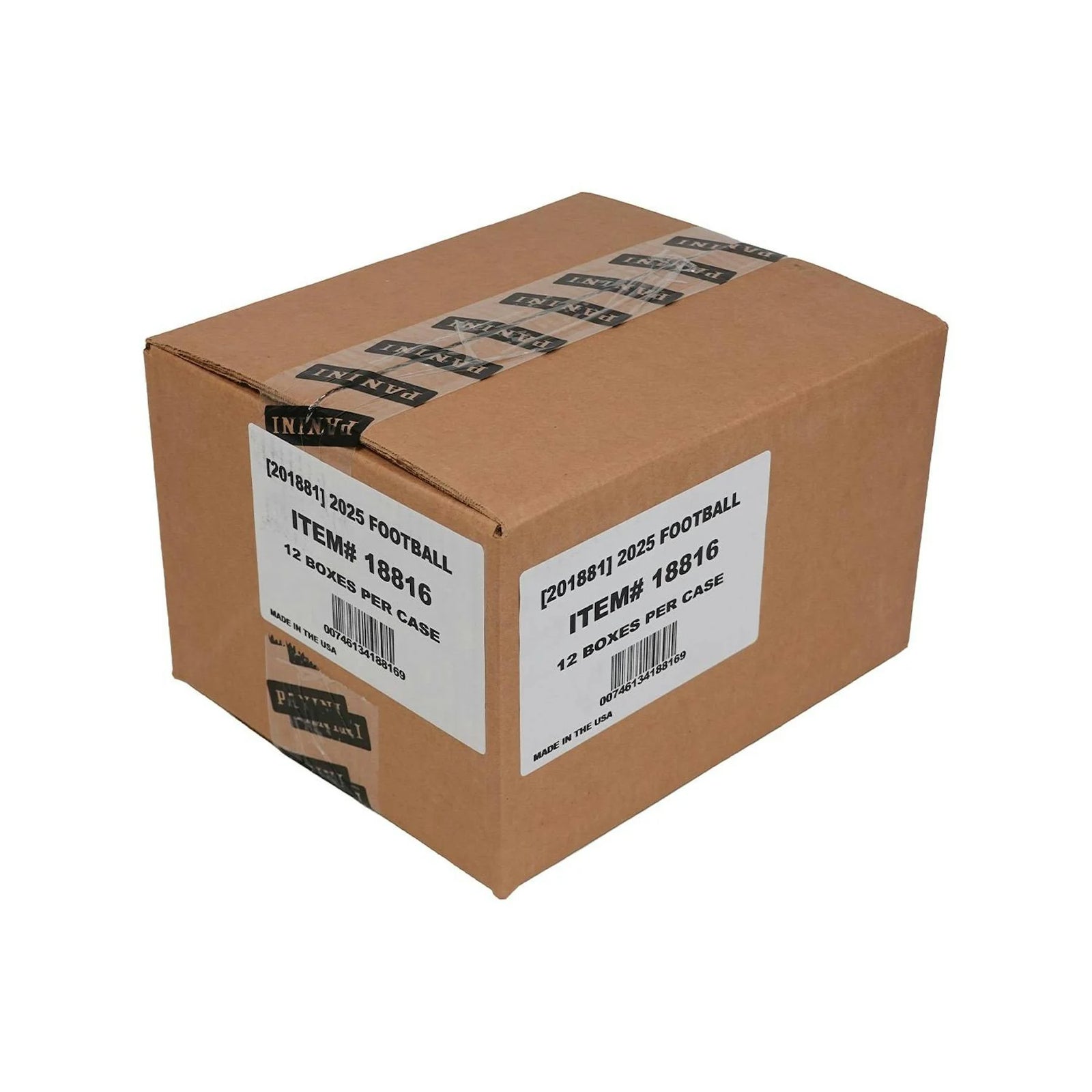 DRAFT - New 2025 Panini Donruss Optic Football Hobby 12-Box Case
