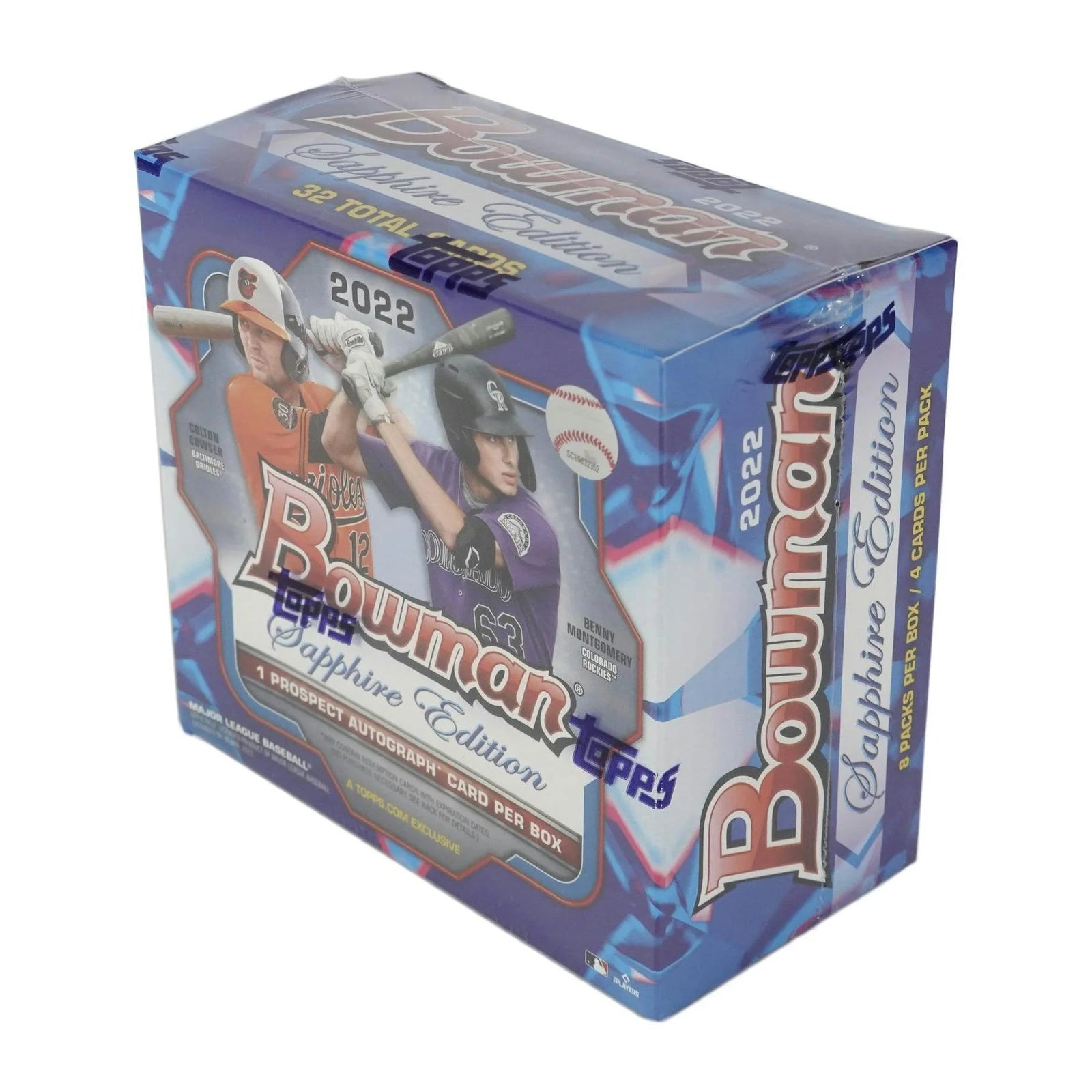 DRAFT - Just In 2022 Bowman Baseball Sapphire Edition Hobby Box