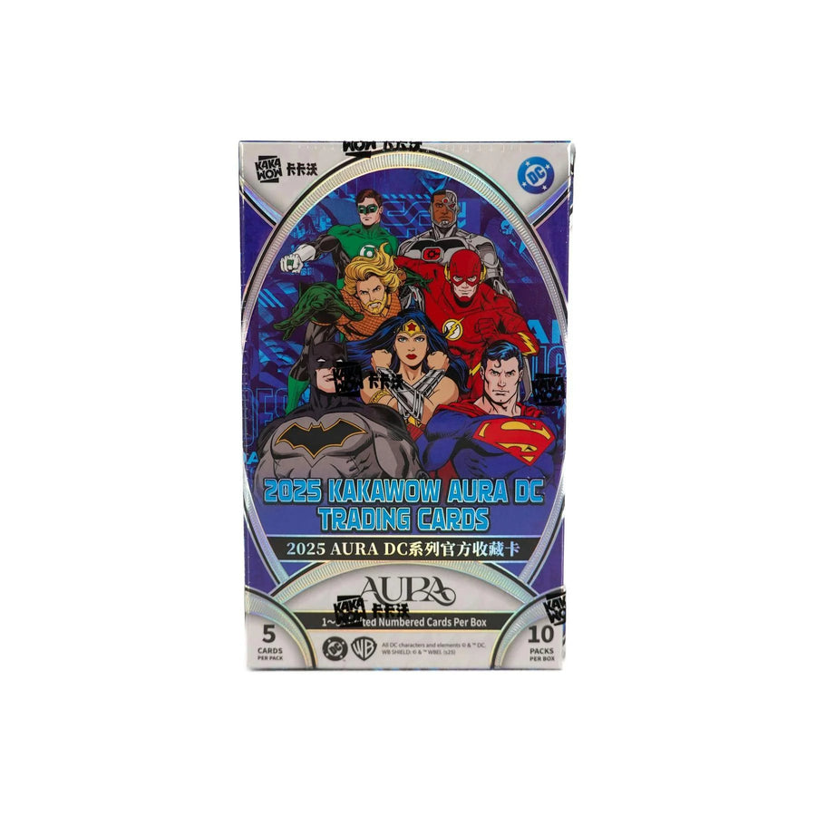 DRAFT - 2025 Kakawow DC Aura Hobby Box | Entertainment Cards
