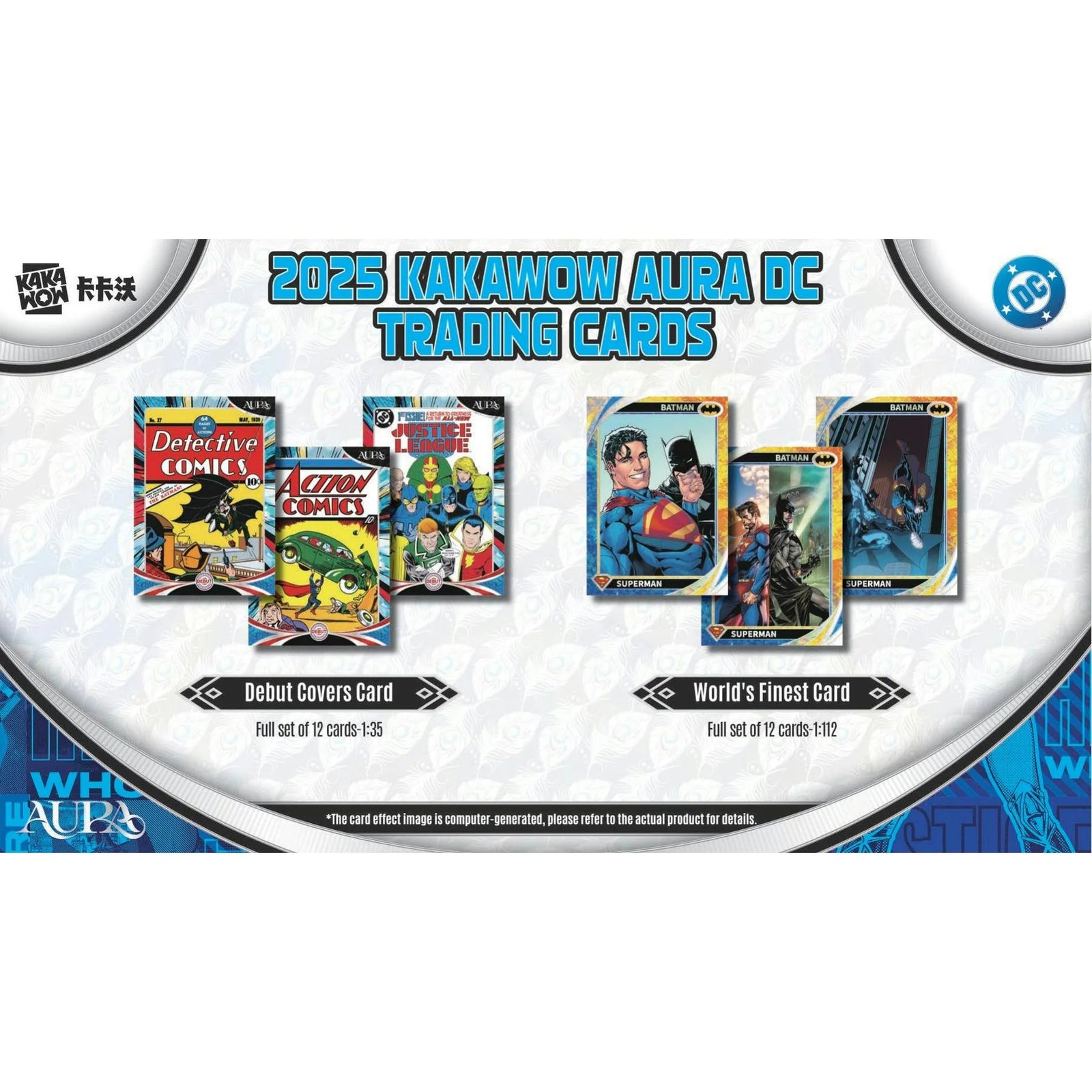 DRAFT - 2025 Kakawow DC Aura Hobby Box | Entertainment Cards