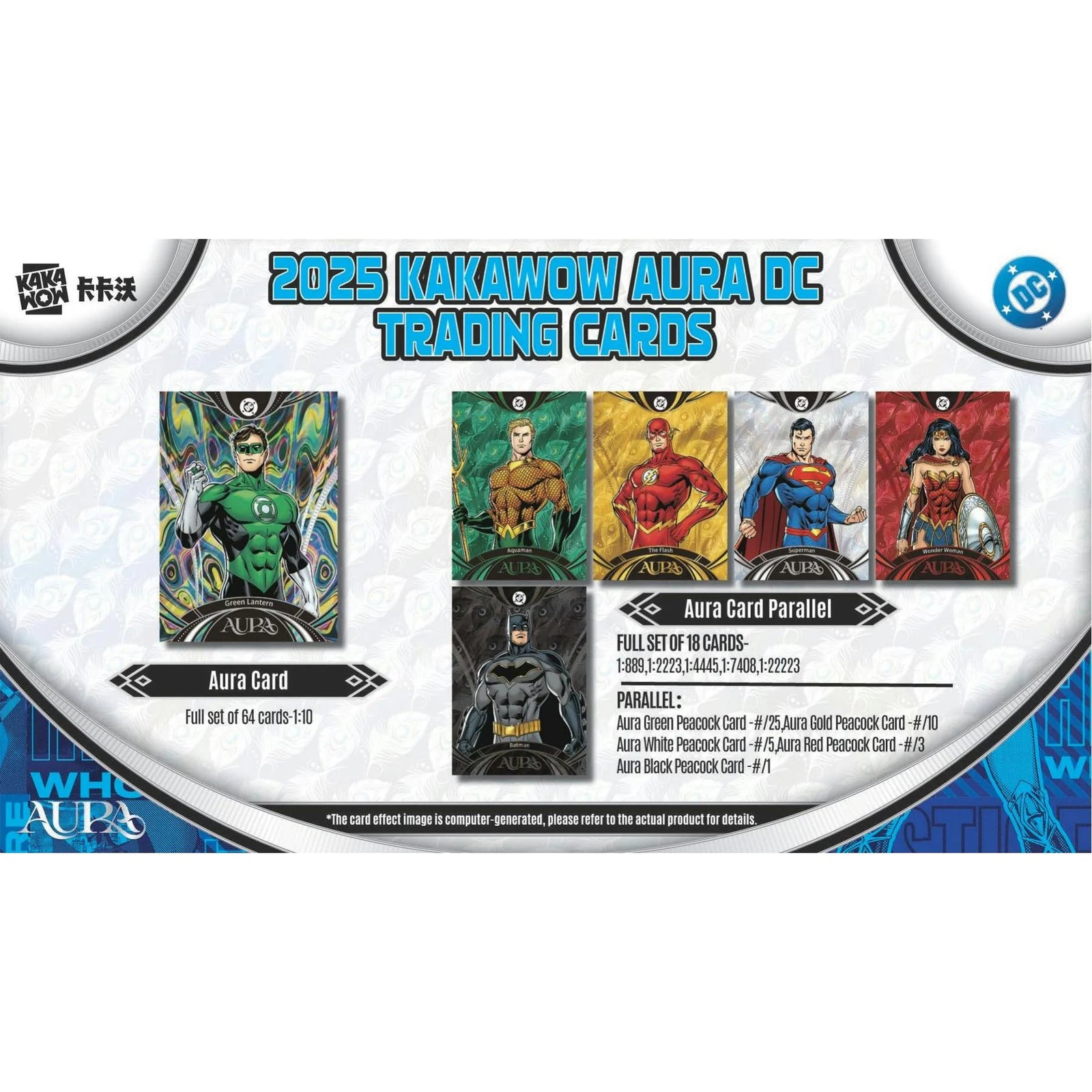 DRAFT - 2025 Kakawow DC Aura Hobby Box | Entertainment Cards