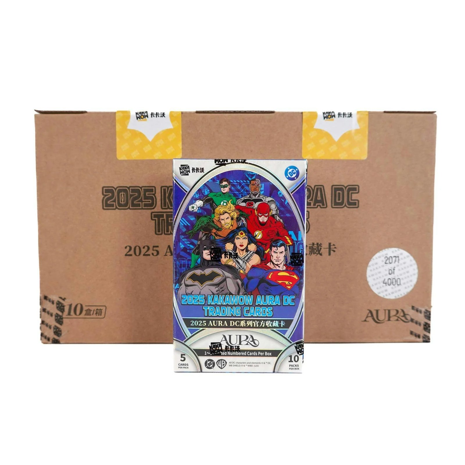 DRAFT - 2025 Kakawow DC Aura Hobby 10-Box Case | New Release