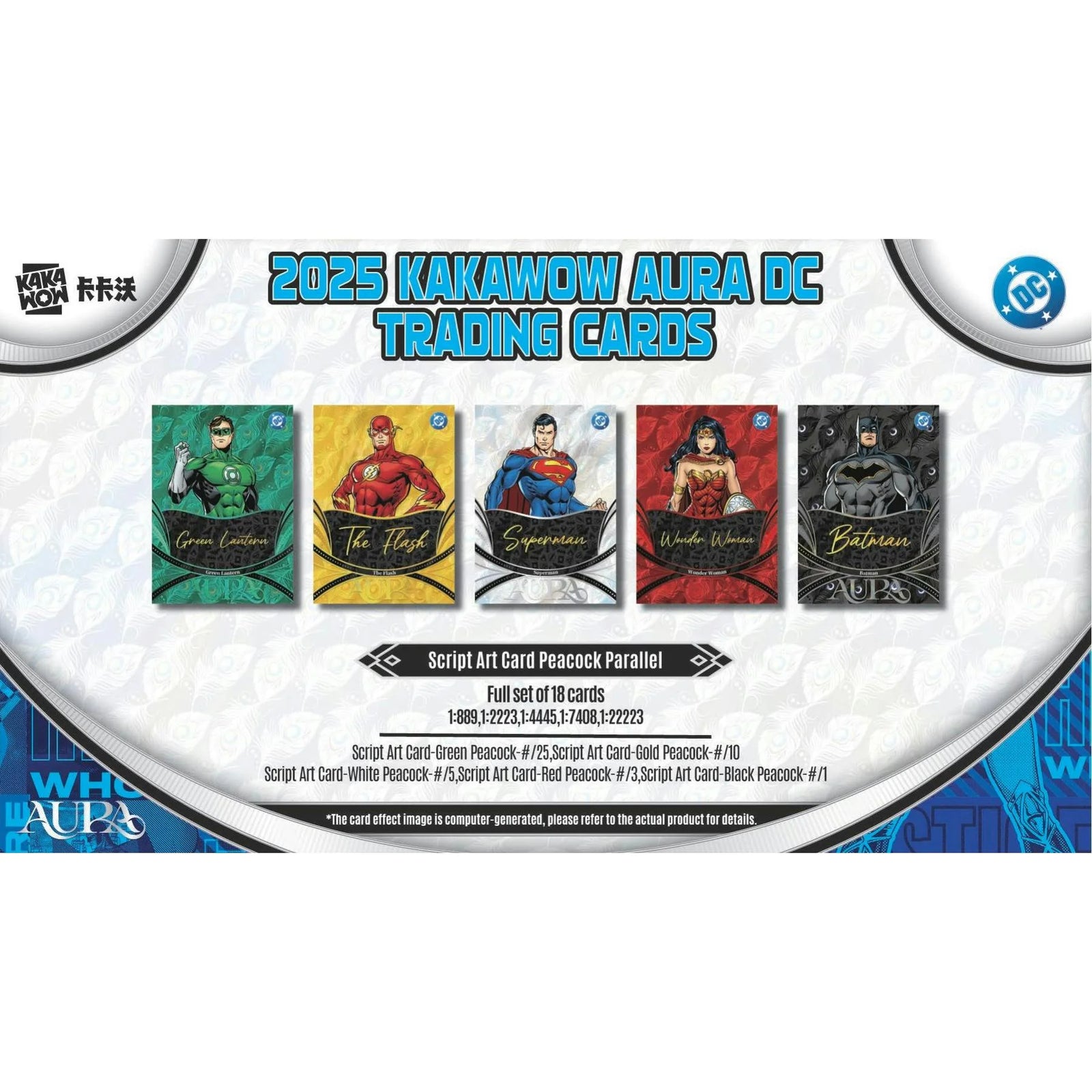 DRAFT - 2025 Kakawow DC Aura Hobby 10-Box Case | New Release