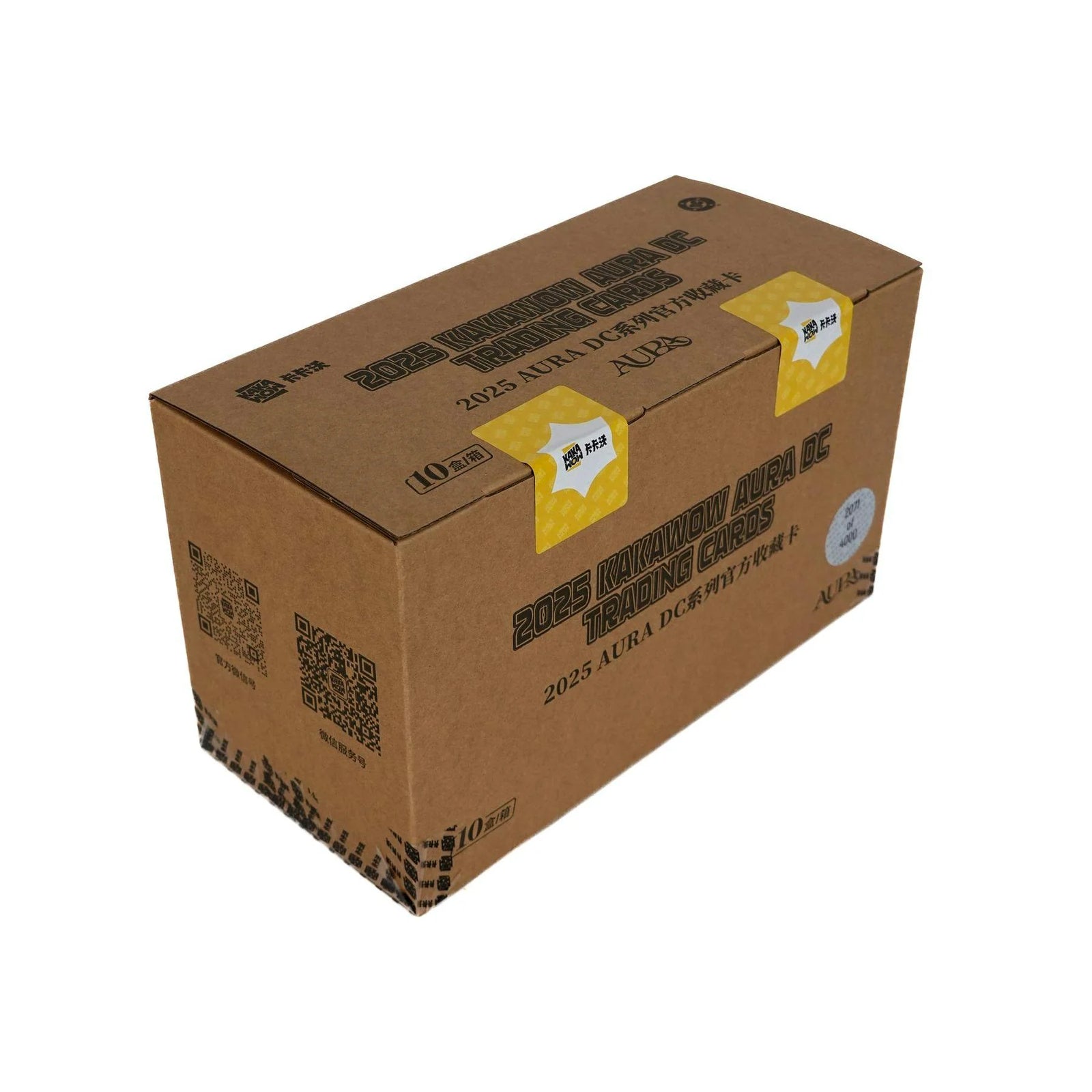 DRAFT - 2025 Kakawow DC Aura Hobby 10-Box Case | New Release