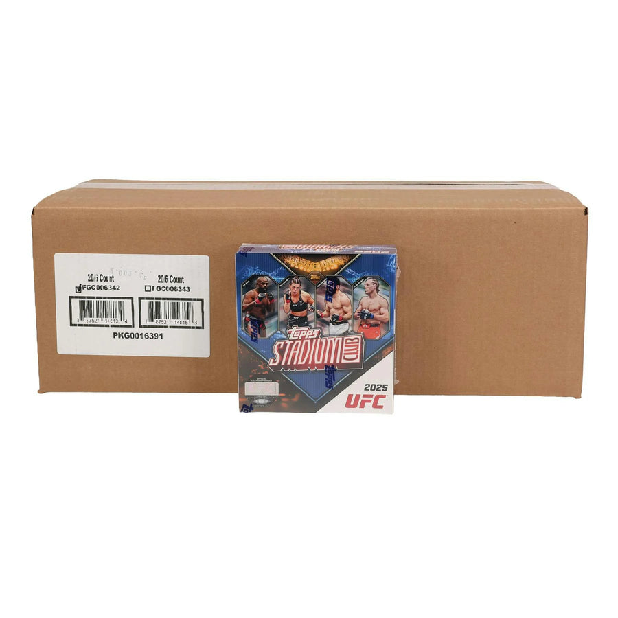 DRAFT - 2025 Topps Stadium Club UFC Mega 20-Box Case
