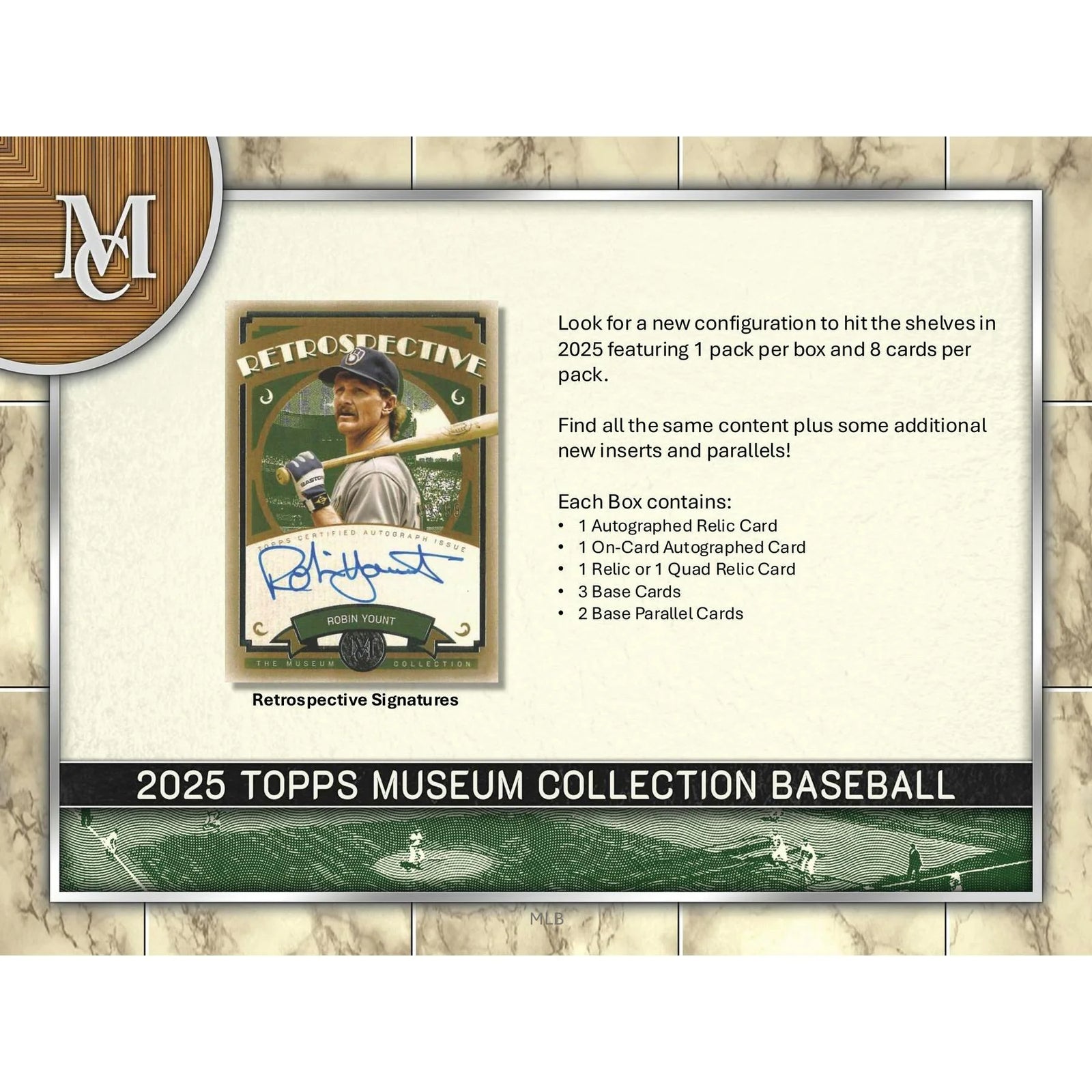DRAFT - 2025 Topps Museum Collection Baseball Hobby Box | dacardworld:BVCF0VNYVY