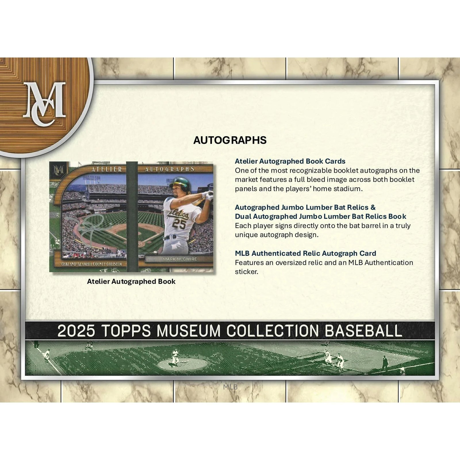 DRAFT - 2025 Topps Museum Collection Baseball Hobby Box | dacardworld:BVCF0VNYVY
