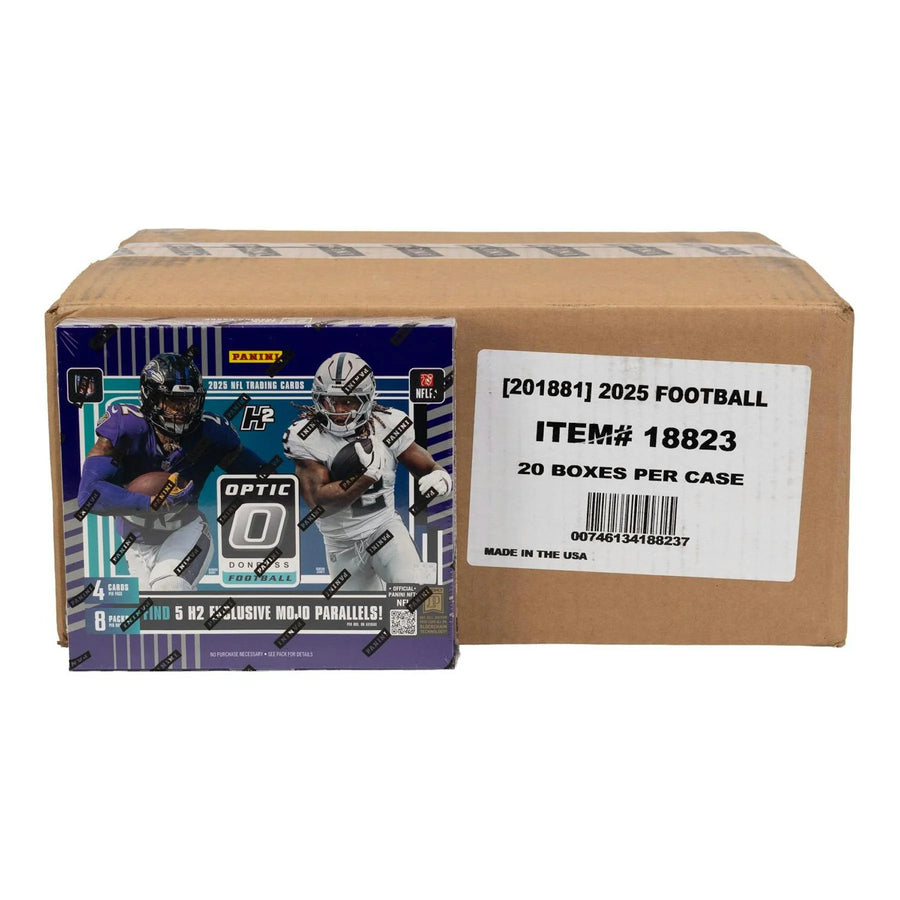 DRAFT - New 2025 Panini Donruss Optic Football H2 20-Box Case