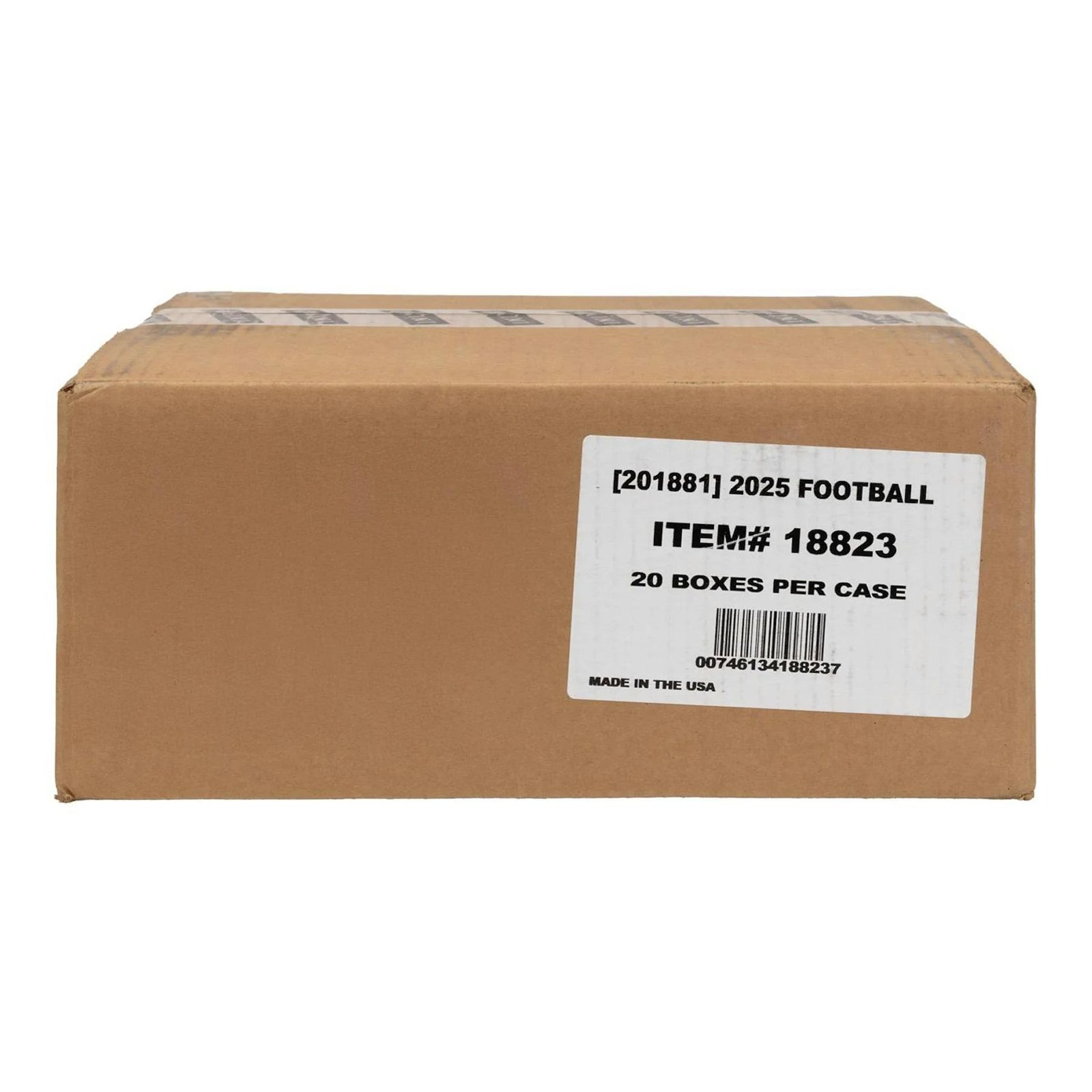 DRAFT - New 2025 Panini Donruss Optic Football H2 20-Box Case