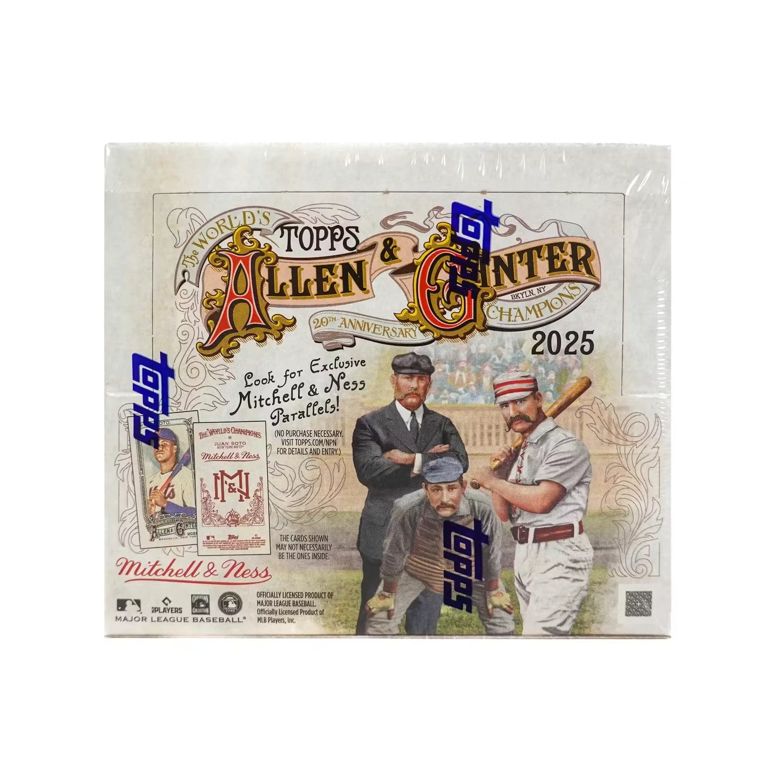 2025 Topps Allen Ginter Baseball Hobby Box Mitchell Ness