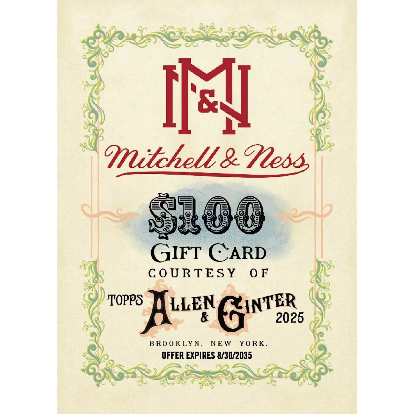 2025 Topps Allen Ginter Baseball Hobby Box Mitchell Ness