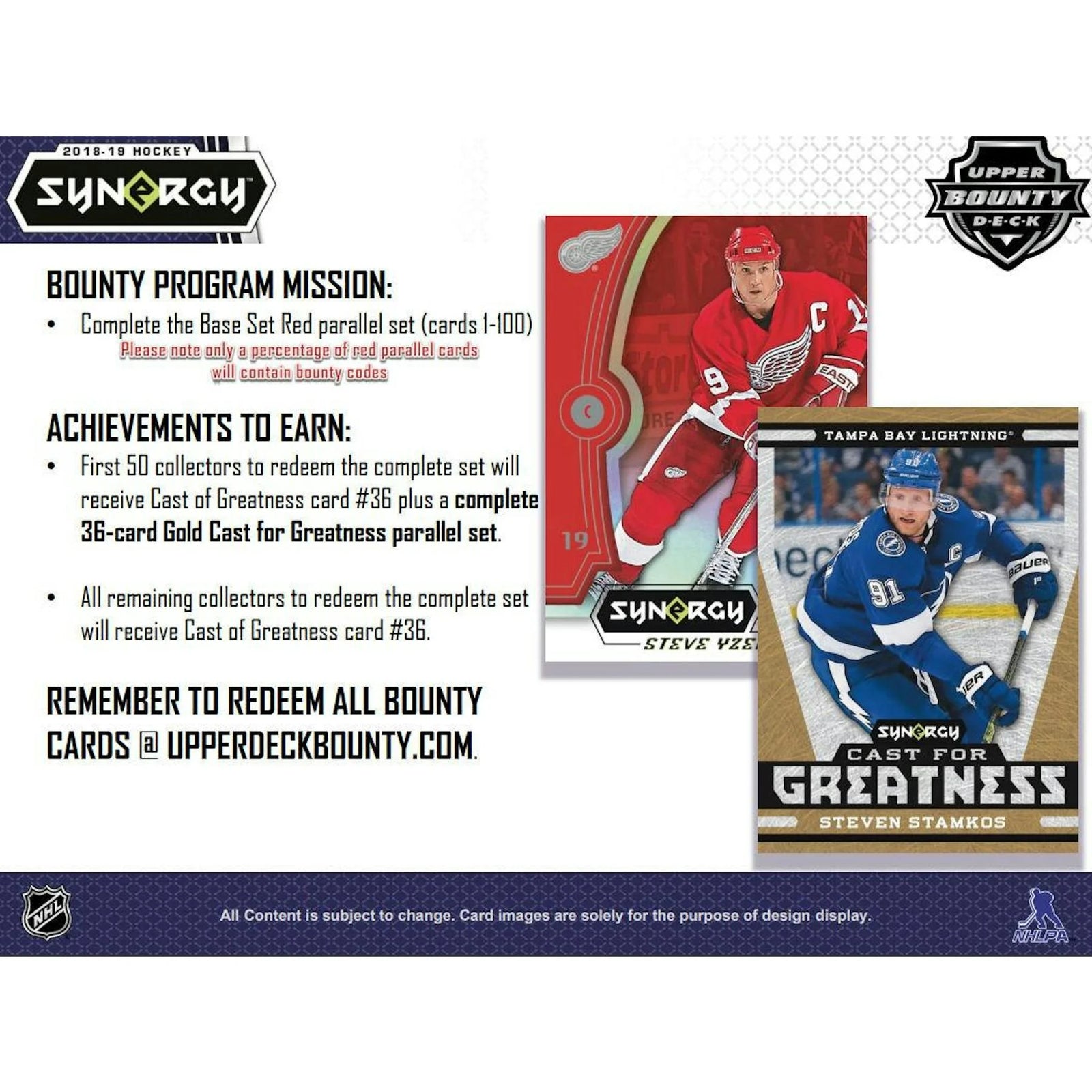 DRAFT - Just In 2018/19 Upper Deck Synergy Hockey Hobby Box