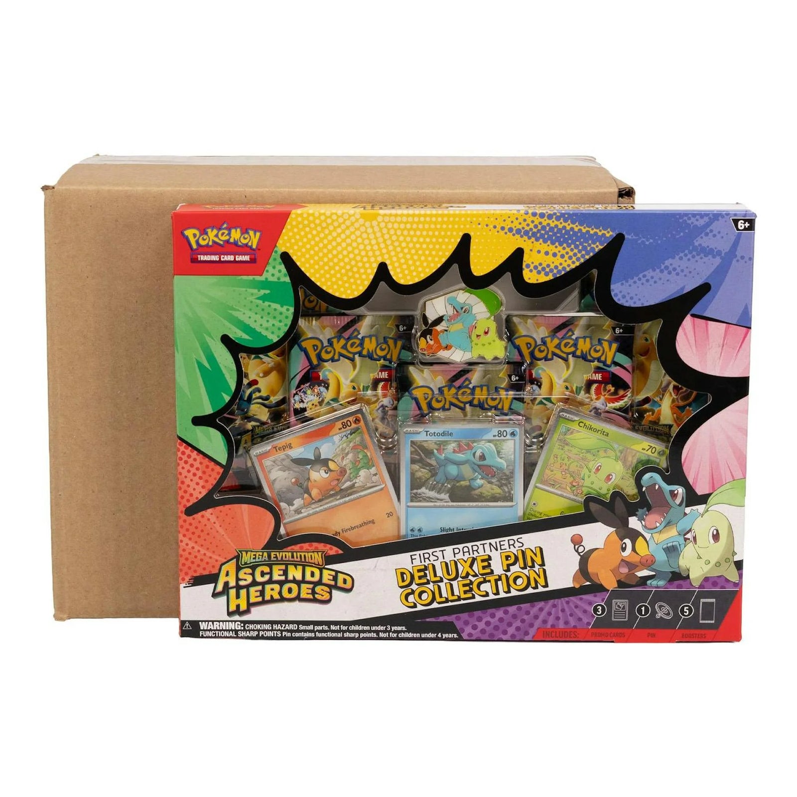 DRAFT - Pokemon Mega Evolution Ascended Heroes First Partners Deluxe Pin | dacardworld:BVCK0ITG3L